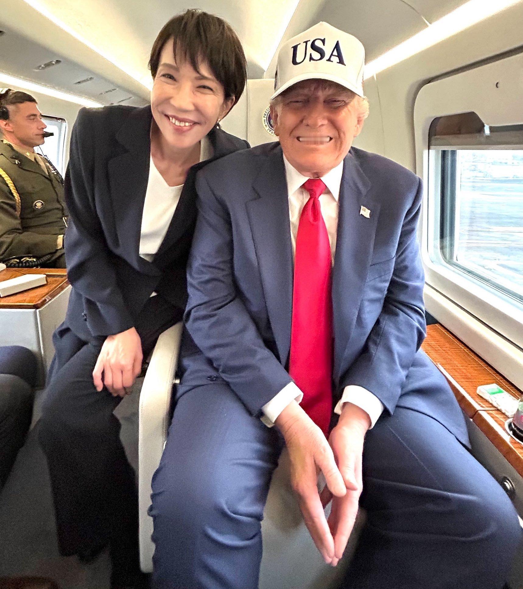 淋漓尽致的展现了如今的美日关系和各自地位……[666]特朗普称轰炸广岛长崎只是小