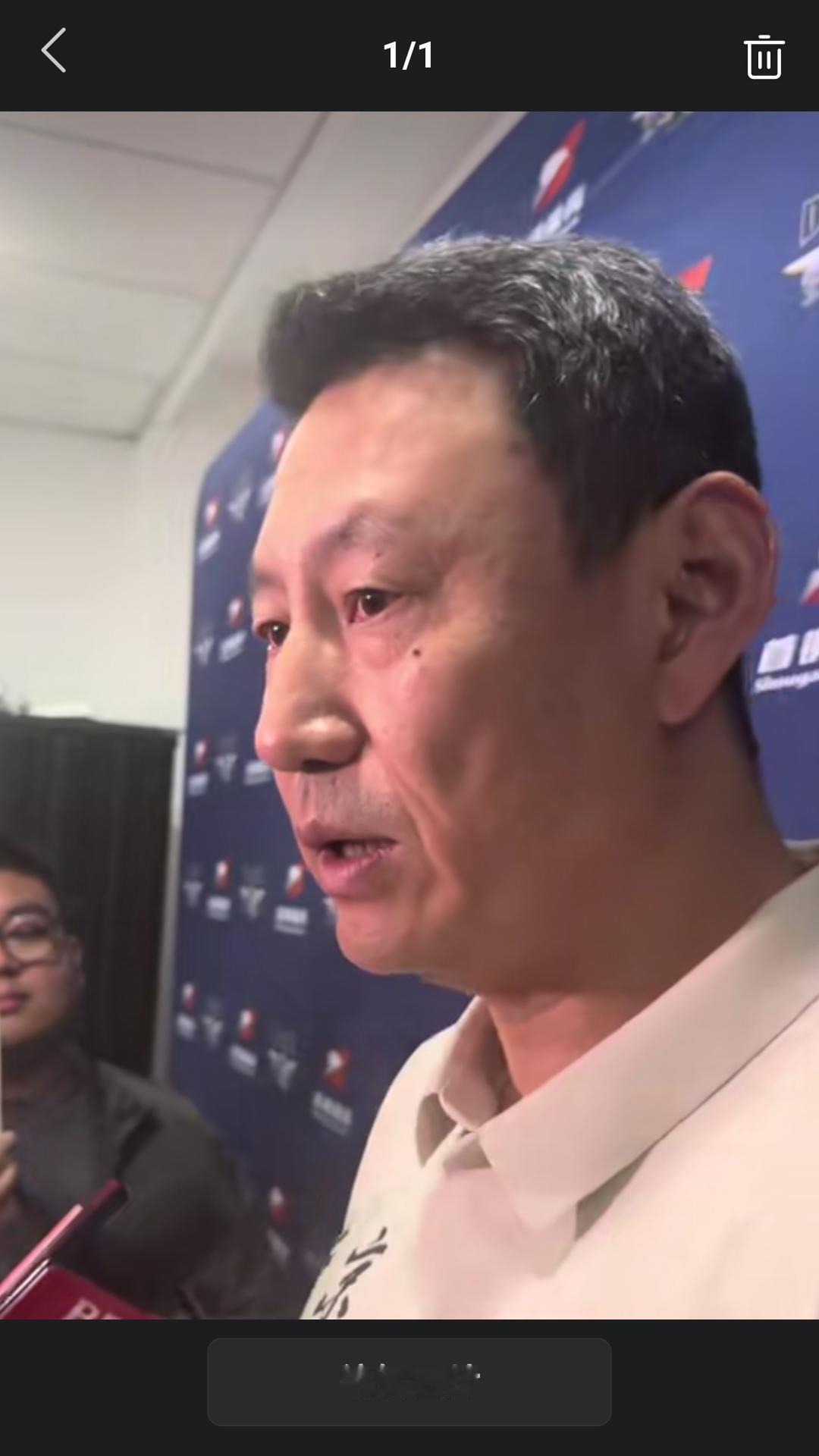 北京首钢男篮主教练李楠接受媒体采访，谈到赵睿减重问题。李楠指导说:赵睿的身体状态