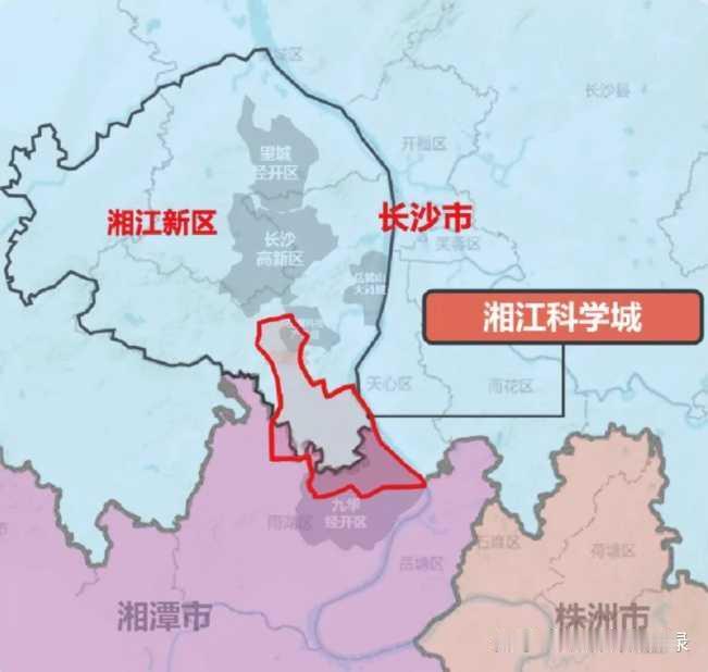 湘潭大学会建新校区吗?横跨长潭两地的热土上，名校“占坑”看得人眼花缭乱。