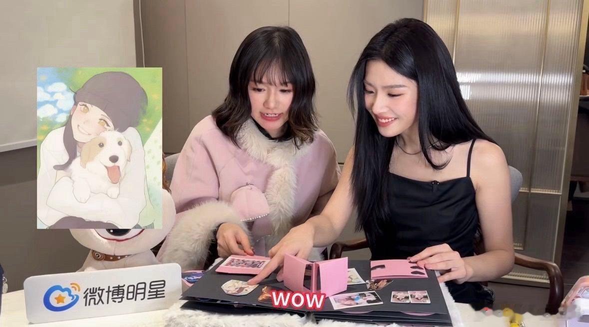 别让卢昱晓看见好东西了卢昱晓收到童话书的反应太可爱了！一页页翻看自己的宠物、角