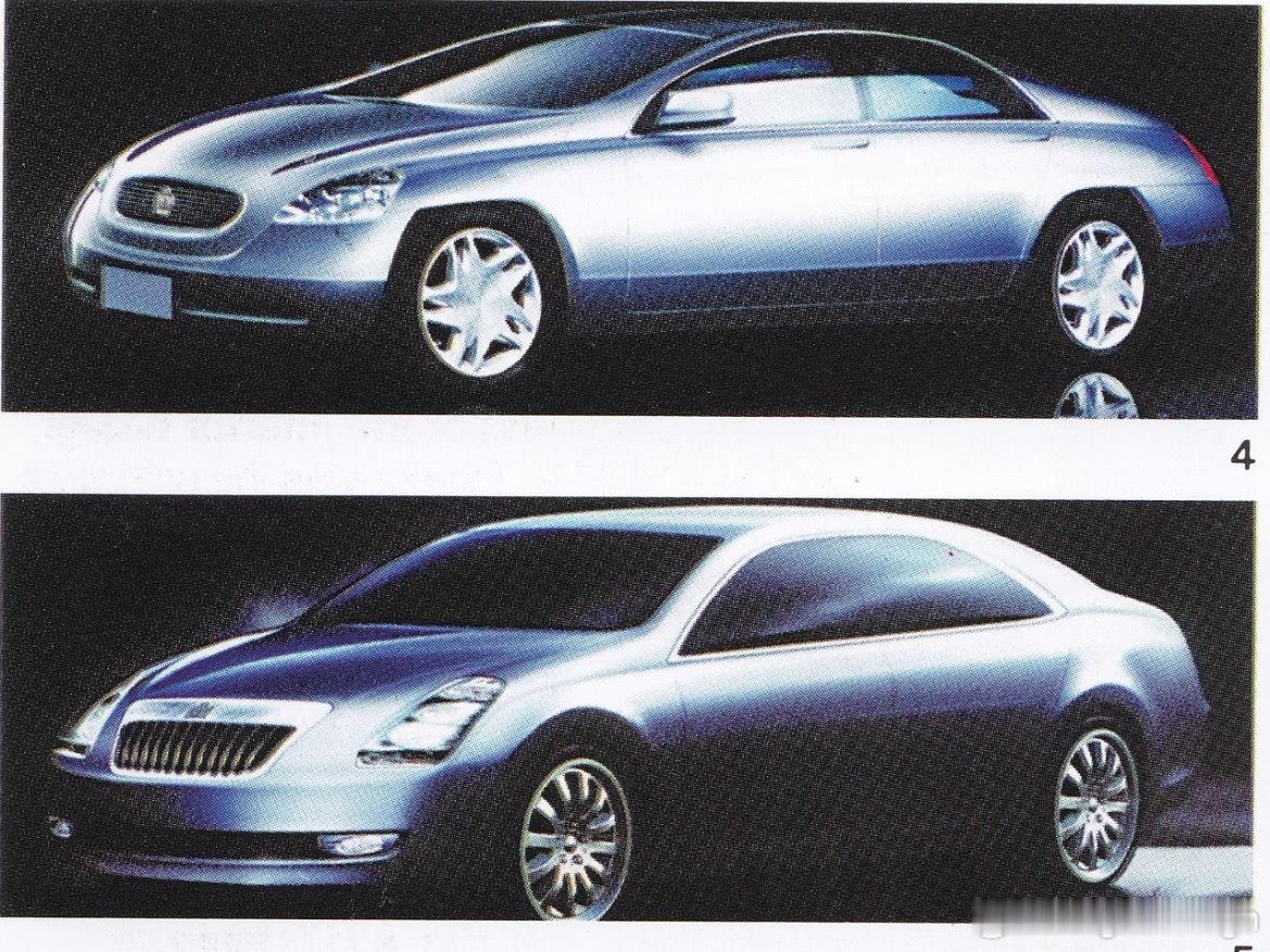 难得一见的丰田第十二代皇冠S180设计过程模型曾经最想买的日系轿车之一，另一台是