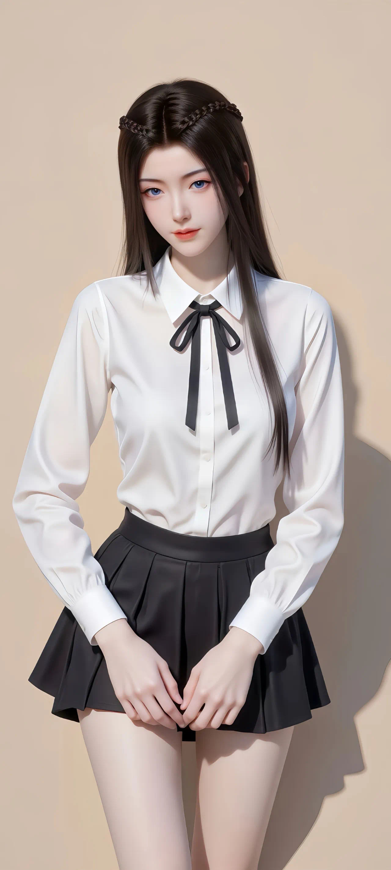 凡人修仙传元瑶【精致美图】黑色小短裙，少女感十足！​​​