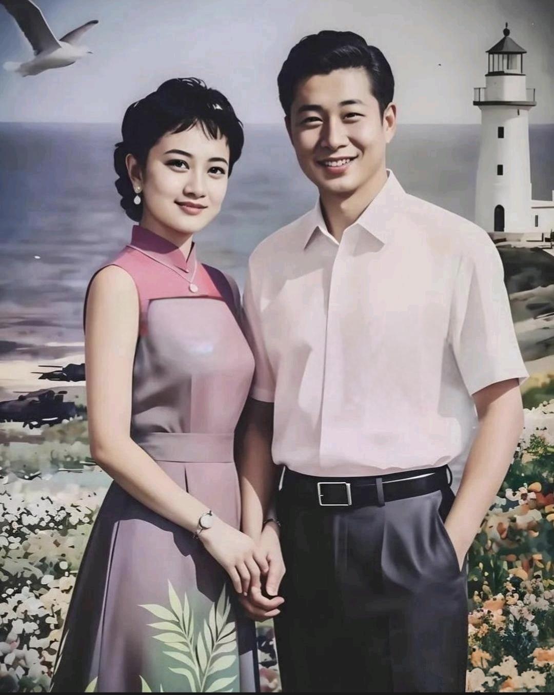 你有哪些珍藏许久的老照片我们老王家人才济济啊！上世纪六十年代这一对演员堪称“金童