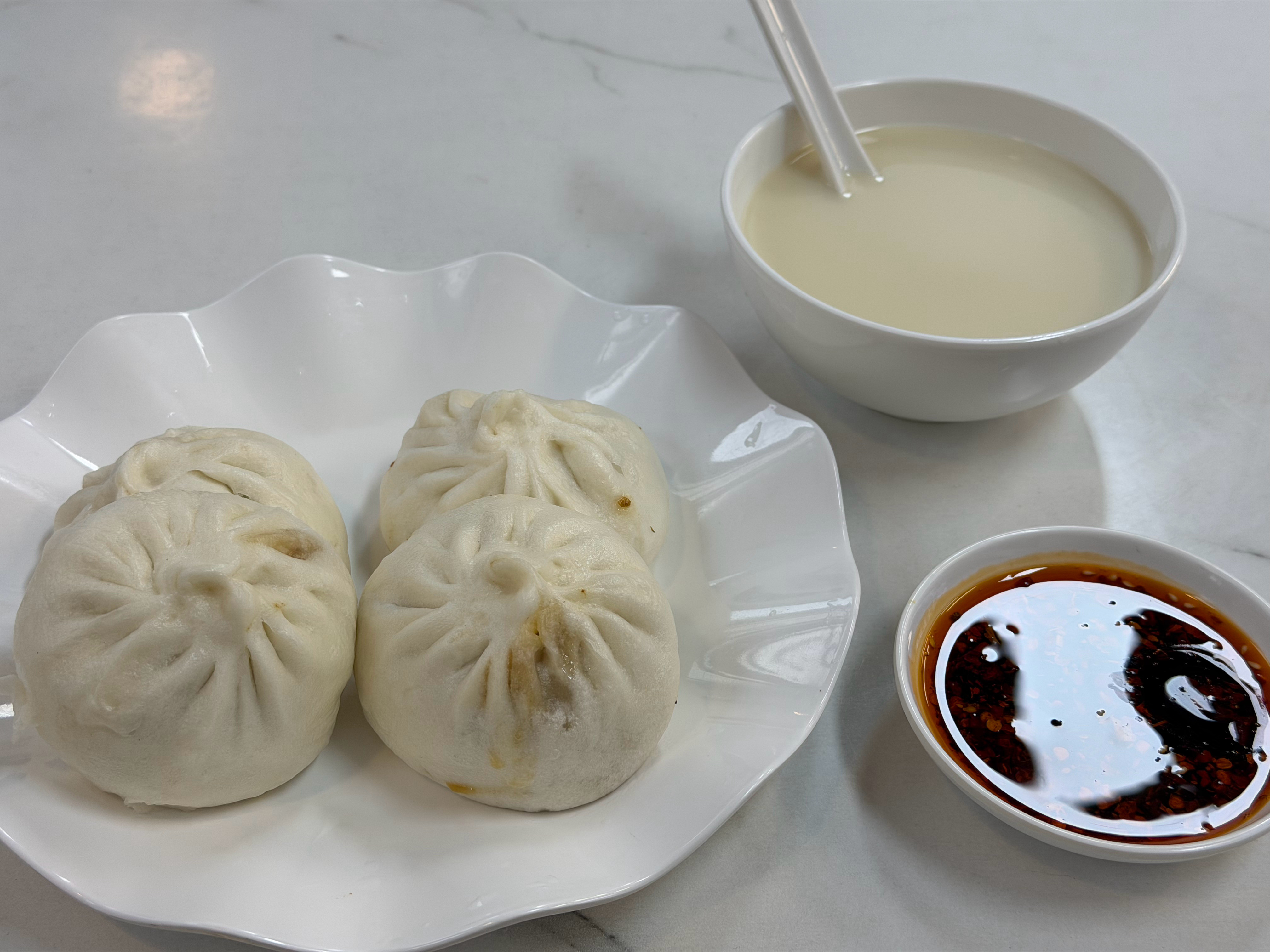 今天早饭吃包子～大家都吃早饭了嘛？北京