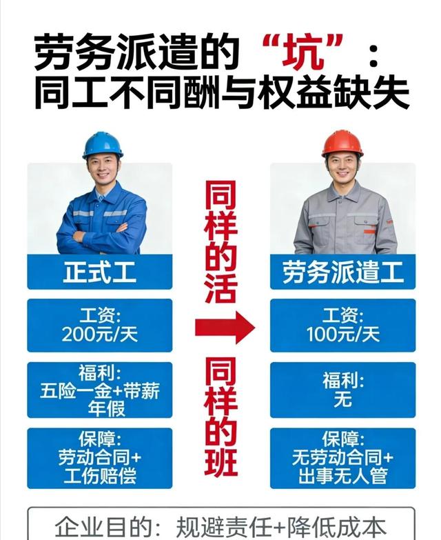 劳务派遣这东西，今天最大的恶！不是“存在”，而是“被用成了长期规避责任的工具”