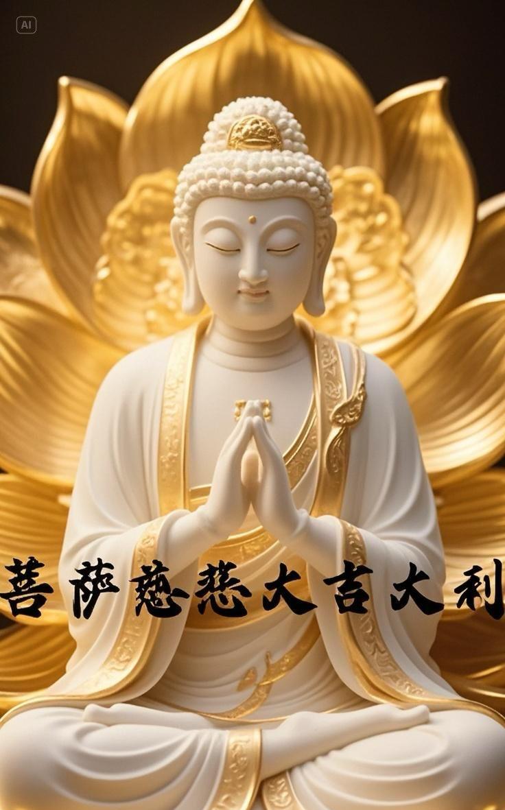 菩萨挡灾，留“大吉大利”，厄运尽消，护家安康，福泽绵长！