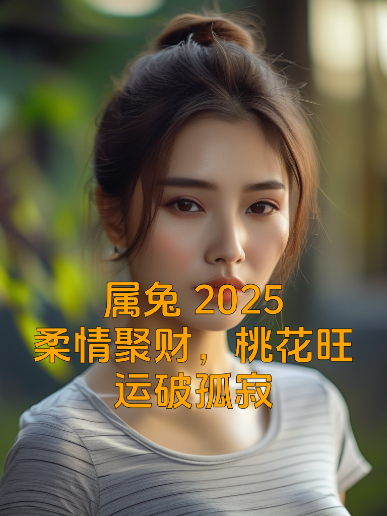 属兔2025：柔情聚财，桃花旺运破孤寂
