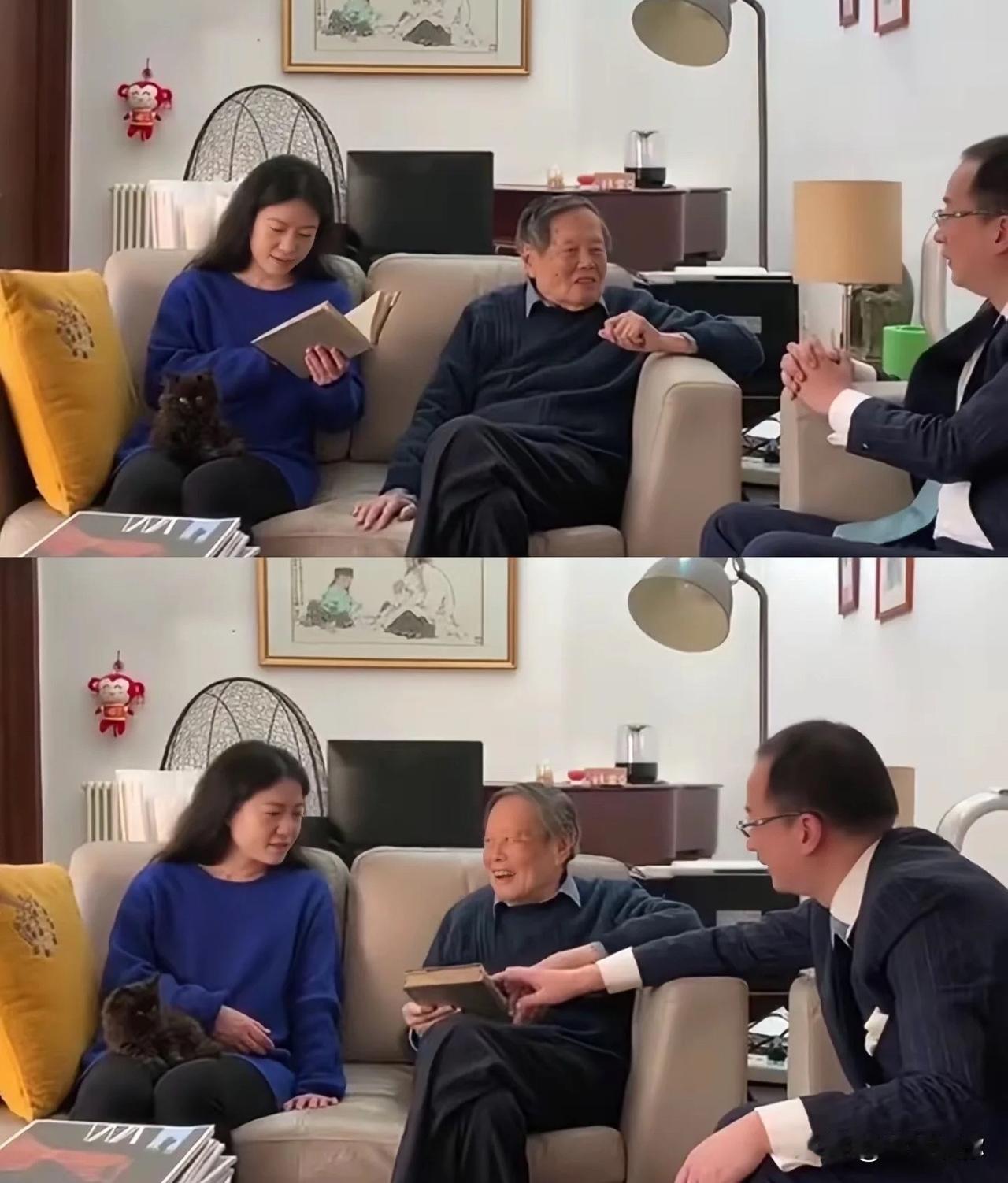 翁帆本身就是杜致礼离去后，给杨振宁最好的补偿。杨振宁翁帆这种超越凡俗、没有物质影