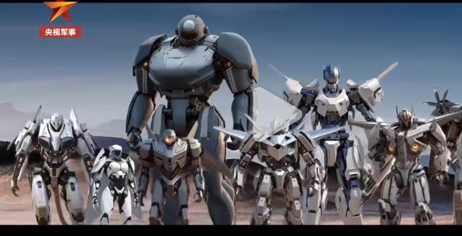 军事频道发布了《机甲纪元》，有机甲变身歼20的视频，引起军迷兴奋，但是不得不说在