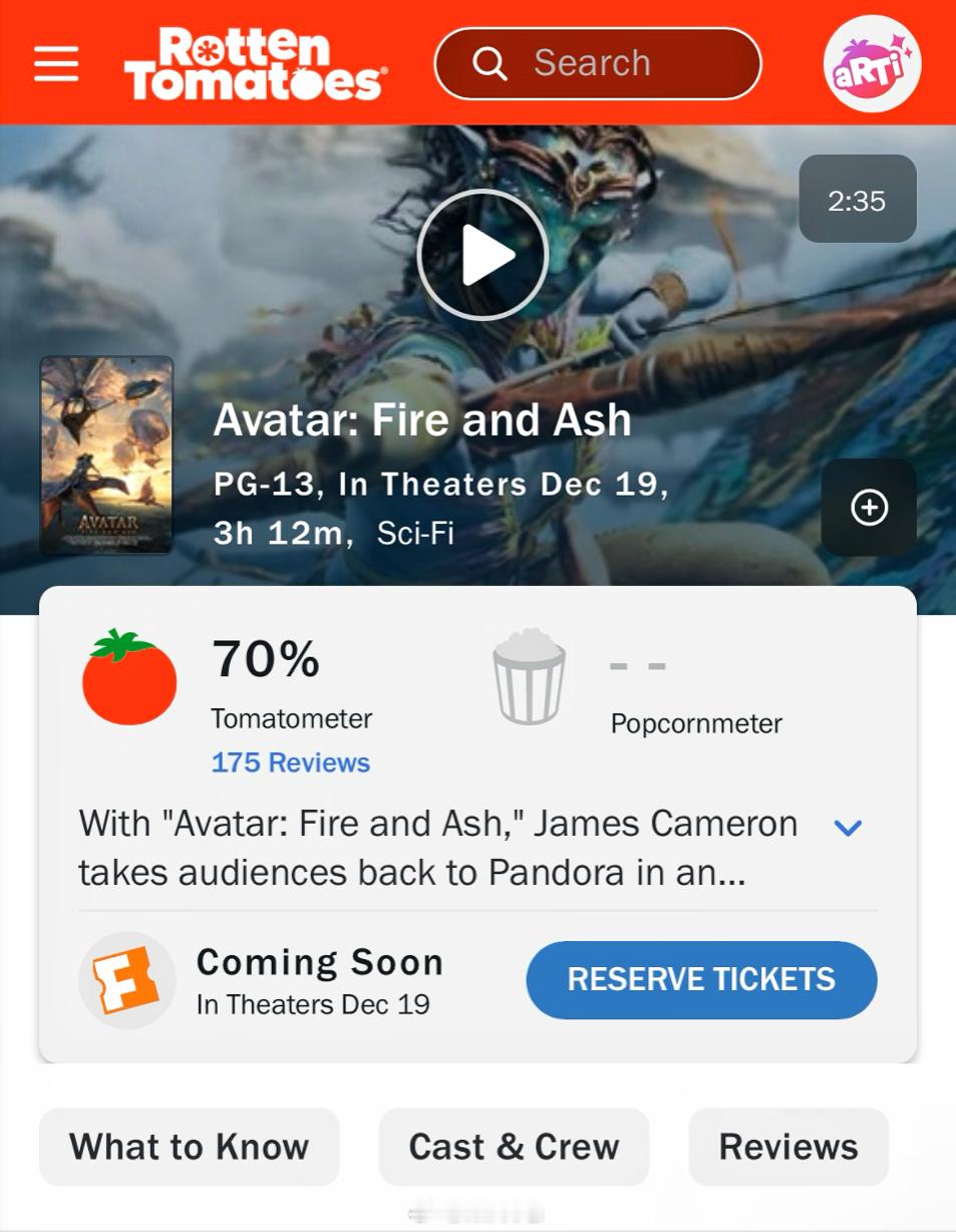 电影阿凡达3你买票了没？你愿意为【阿凡达3】阿凡达:火与烬憋尿三小时吗？你觉得