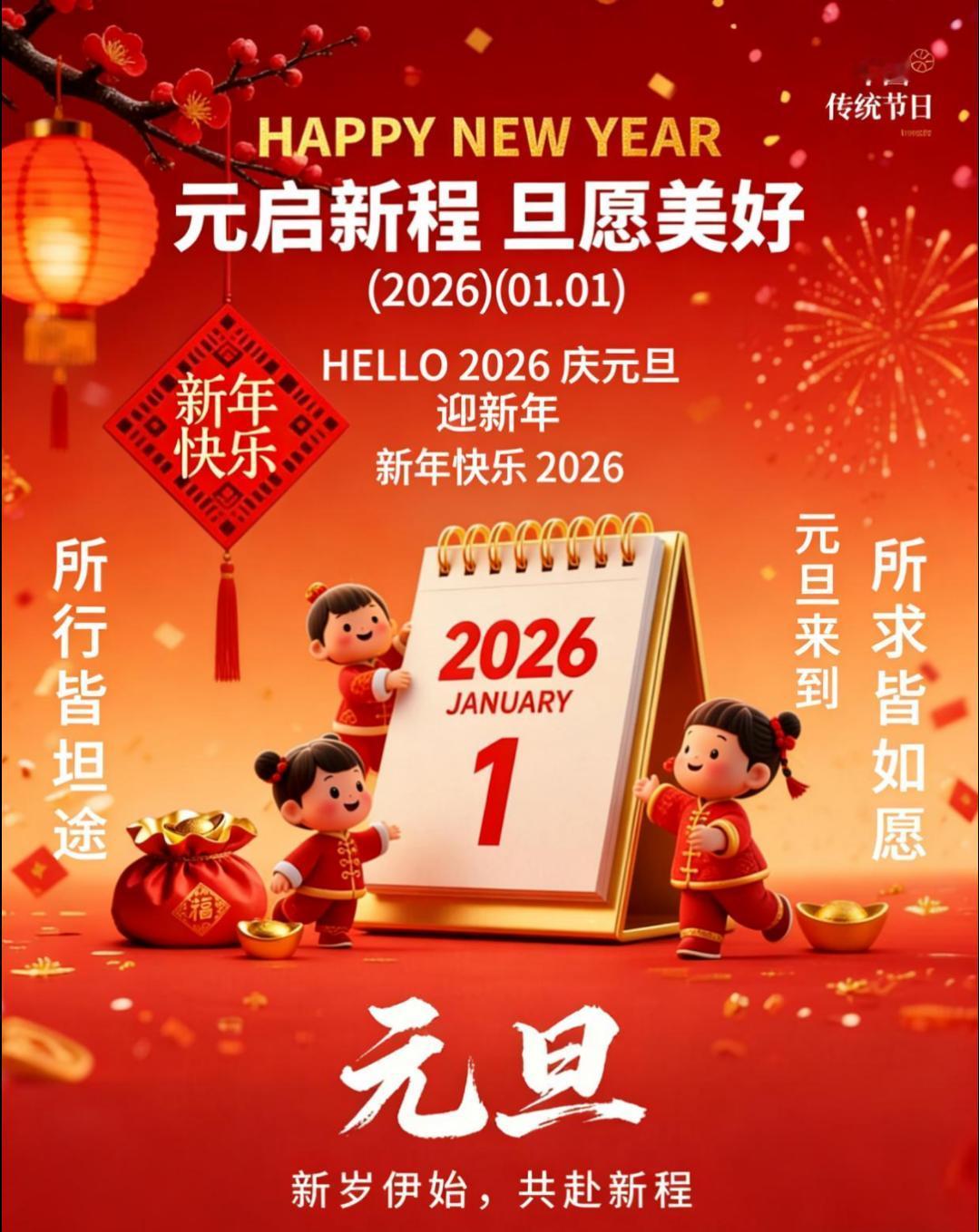 🌈晨光熹微，万象更新。2026的旅程已开启，站在崭新的起点，愿我们都能在新的一