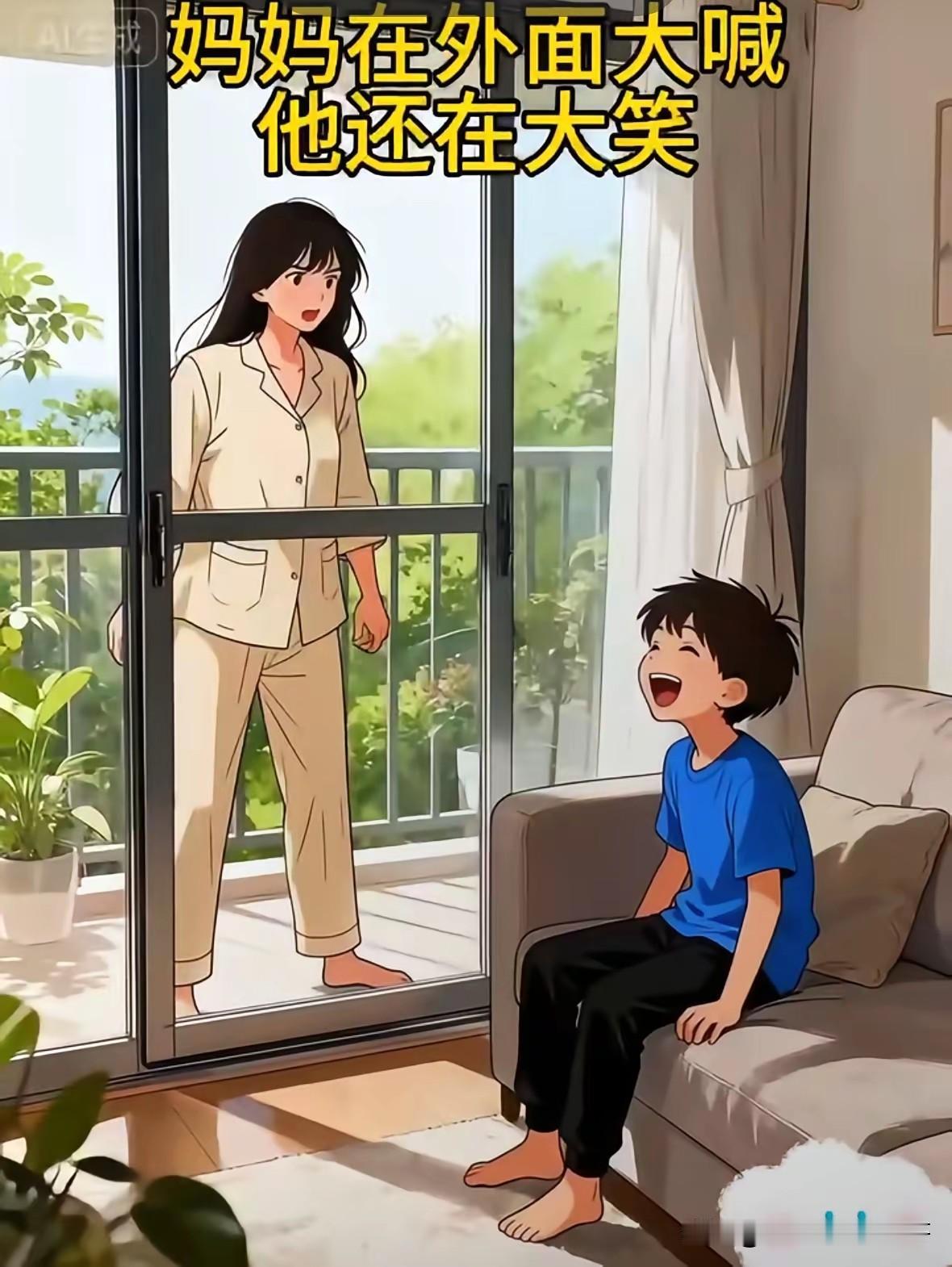 慈母多败儿呀，如果孩子比较调皮或者说犯了错，我们不给他一教训，甚至不揍他一下，他