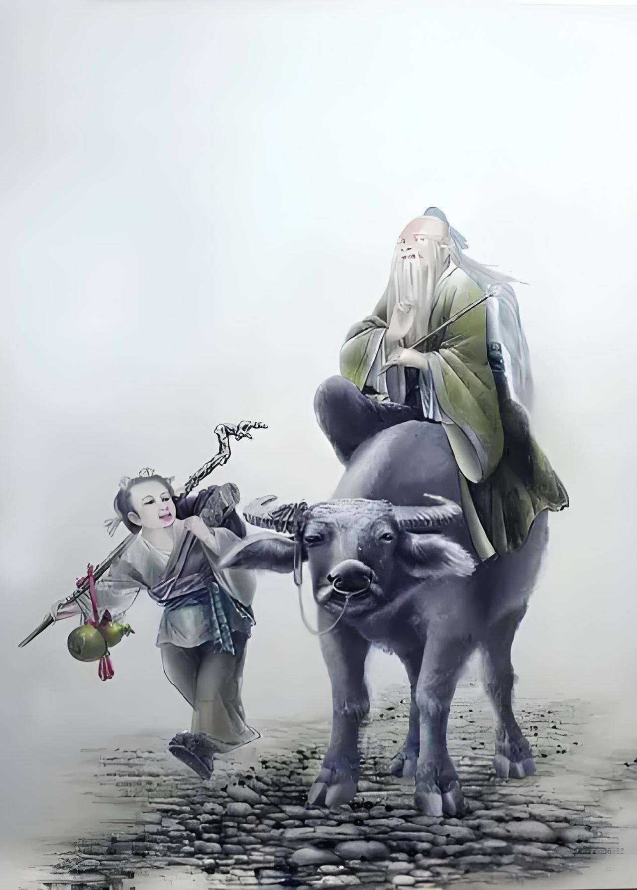 莫笑老者骑笨牛，走走看看慢悠悠，日速可行八百里，……请友续句……？上联