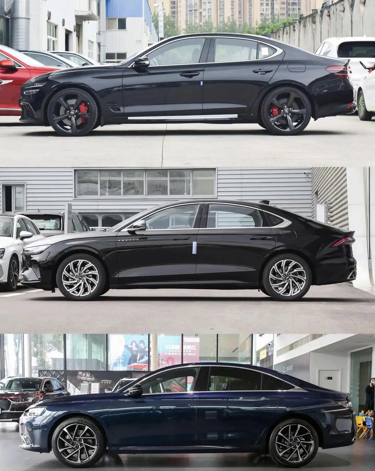 这三款冷门小众车，大家喜欢哪款？第一台，捷尼赛思G702.0T245匹马力，