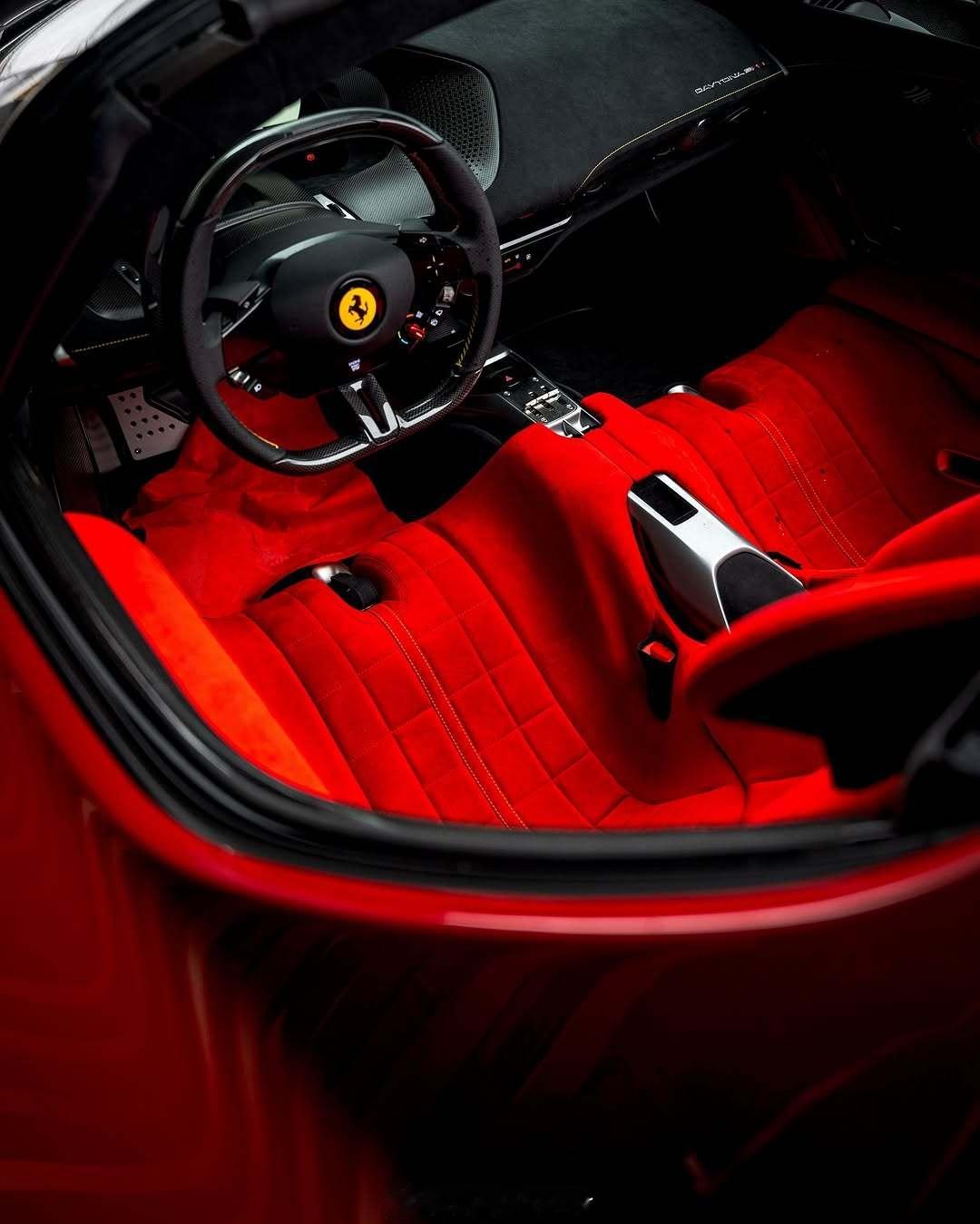 🚘🚘🚘红色汽车🚗🚗🚗法拉利迪通拿SP3👺👺👺​​​