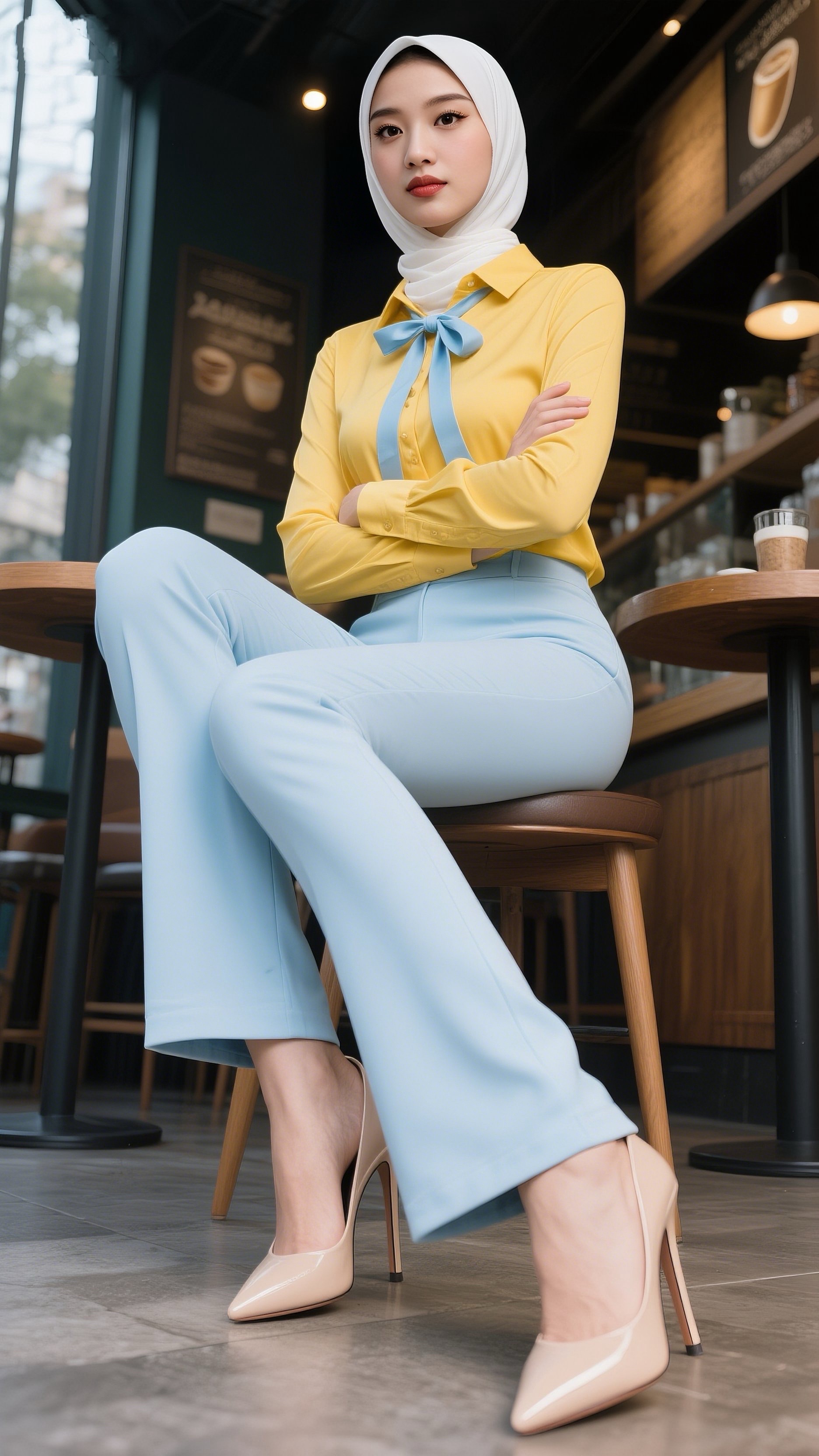 好身材好气质这也太好看了这样的身材打几分大长腿<!--{...