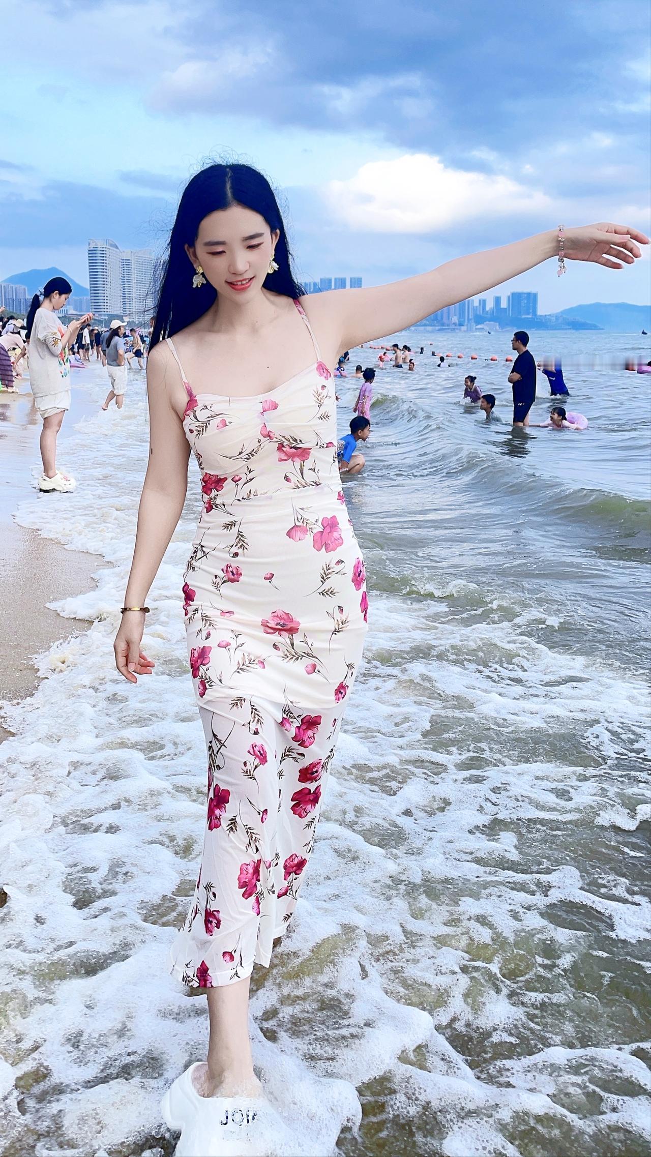 沙滩裙分享美不美？