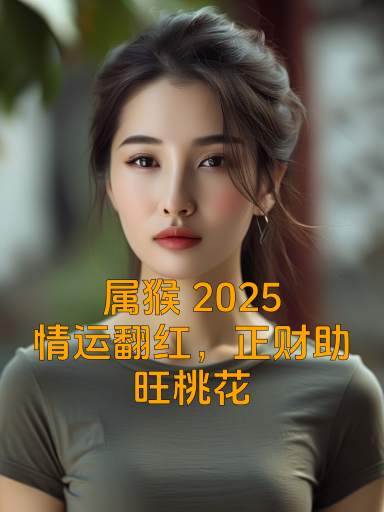 属猴2025：情运翻红，正财助旺桃花