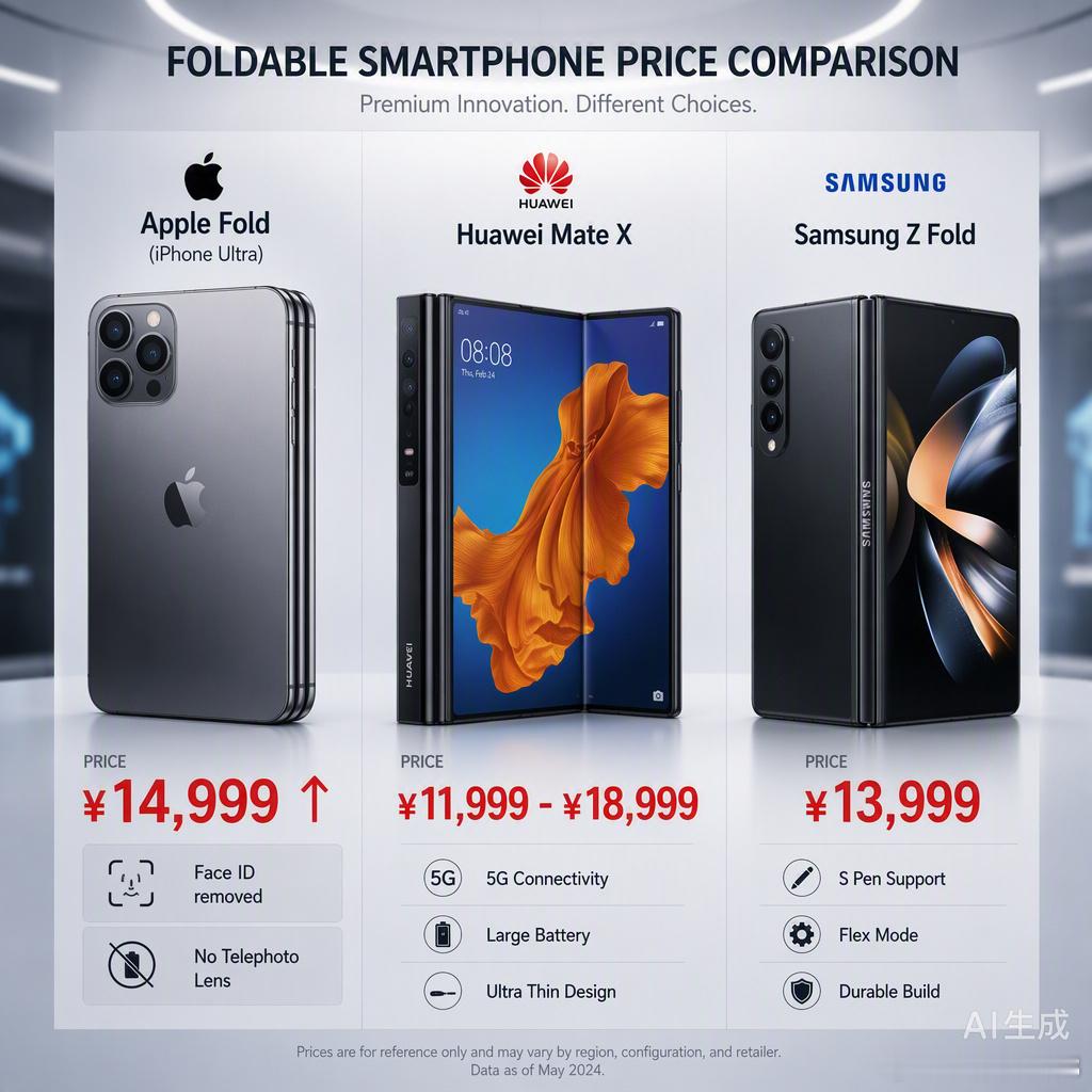 苹果首款折叠屏iPhoneUltra定档9月，国行起售价传闻直奔14999元，顶配甚至要摸到两万。这