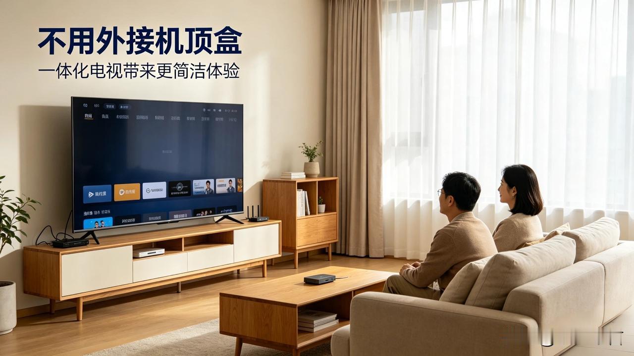 告别机顶盒！广电“一体化电视”全国集采启动，看电视从此不折腾8月31日，中国