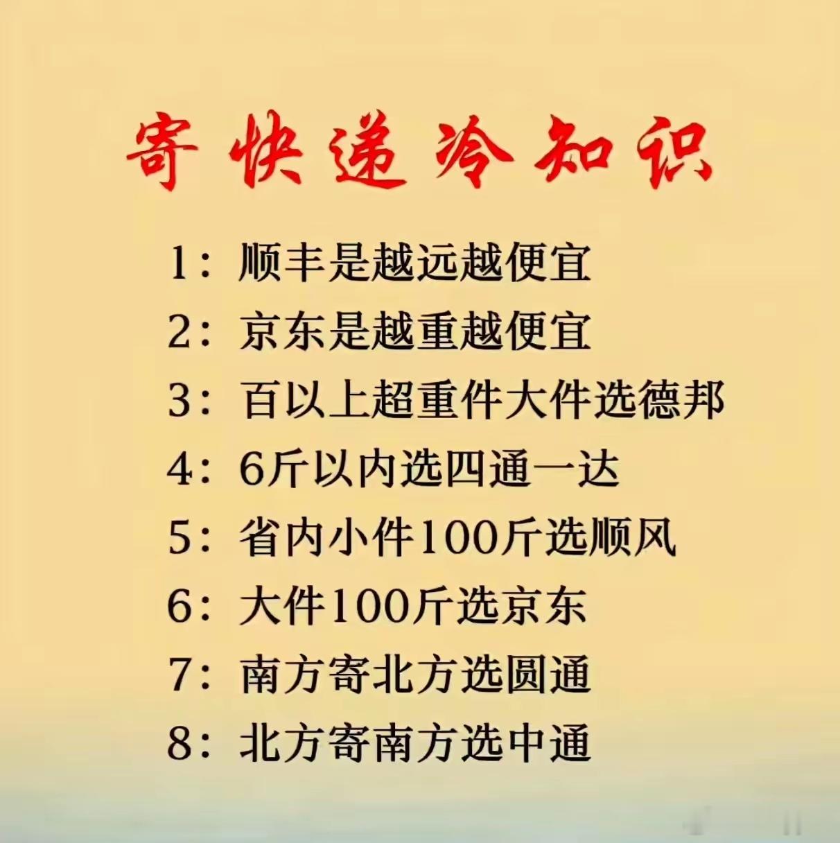 估计99%的人会寄错快递！​​​