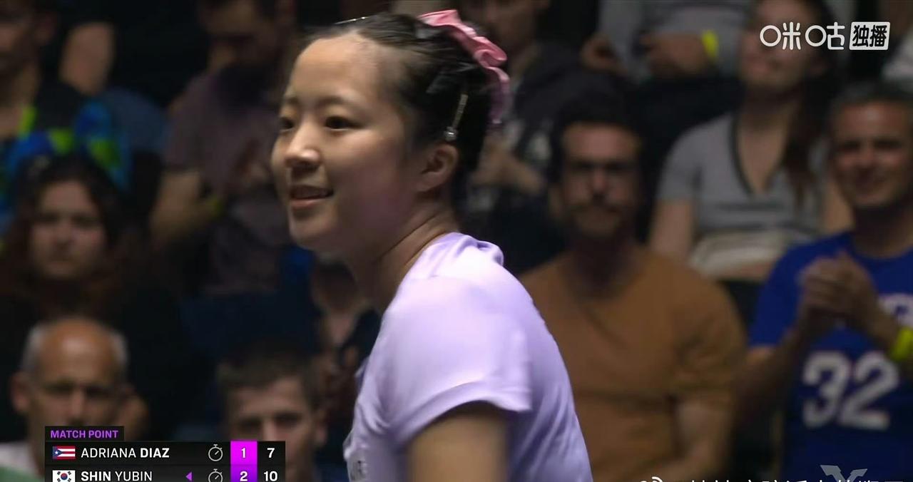 淘汰朱雨玲🇲🇴的迪亚兹🇵🇷也被淘汰了[吃瓜]，两个漂亮的小黑妮儿打