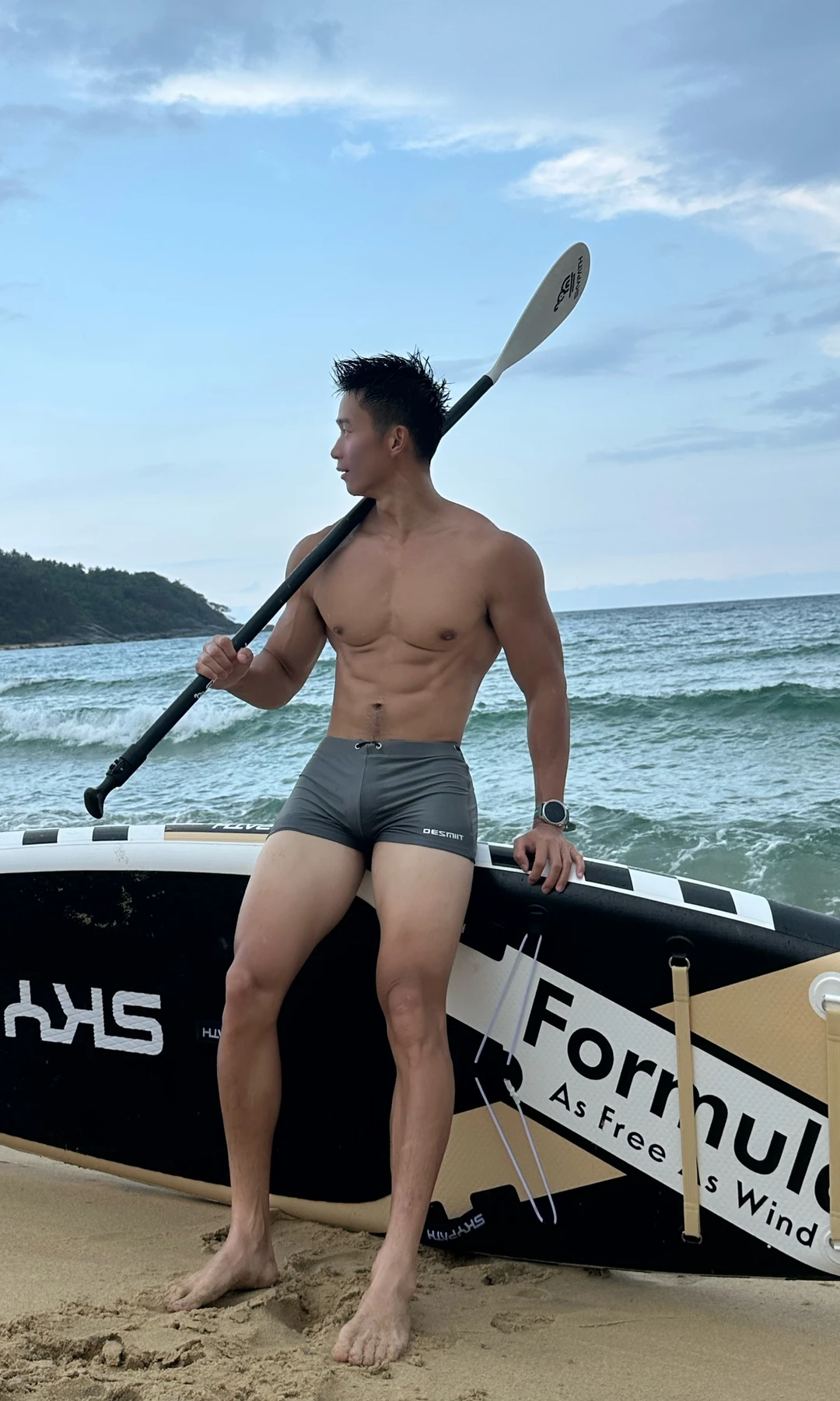 沙滩桨板真的太太太快乐了🌊