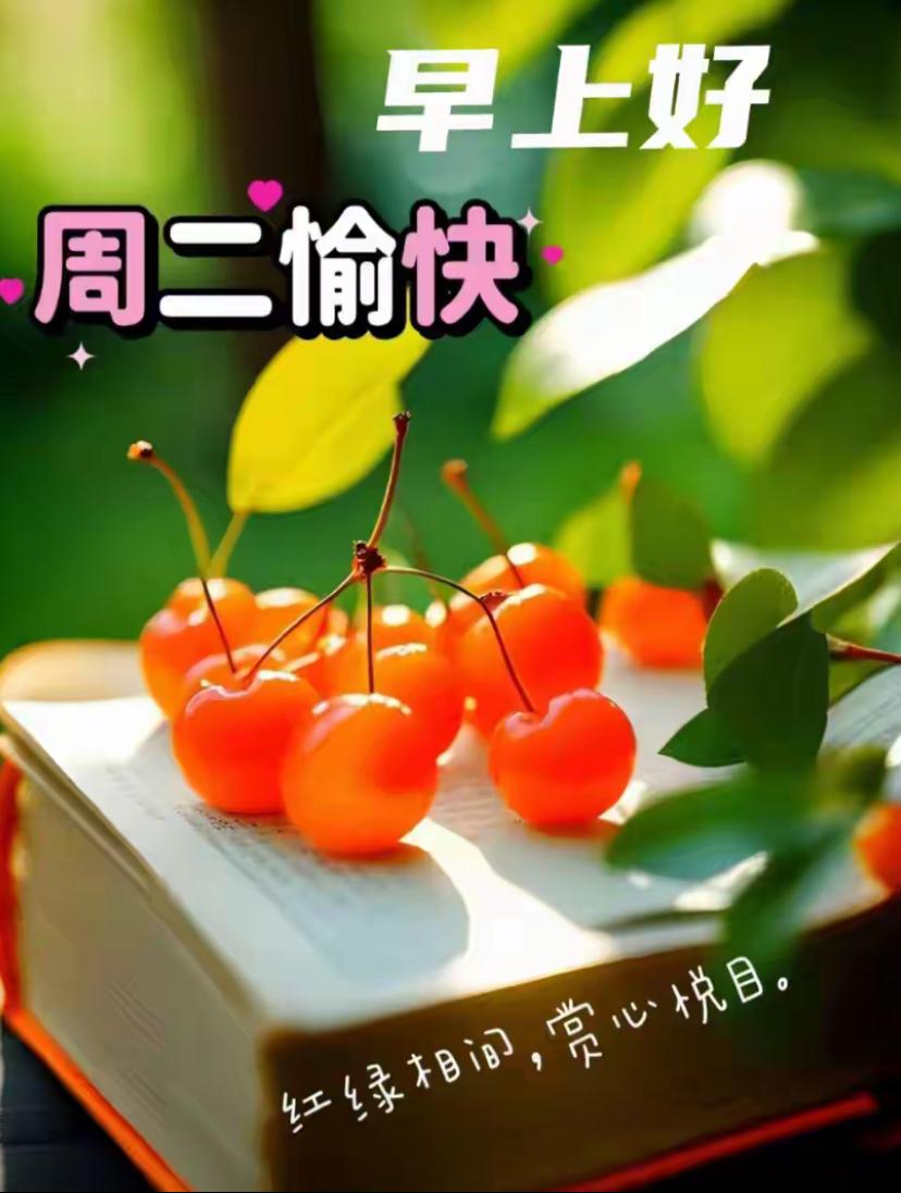 🌺☘️2026./4.28.周二早安吉祥🌺春色满园关不住，清风不语自温