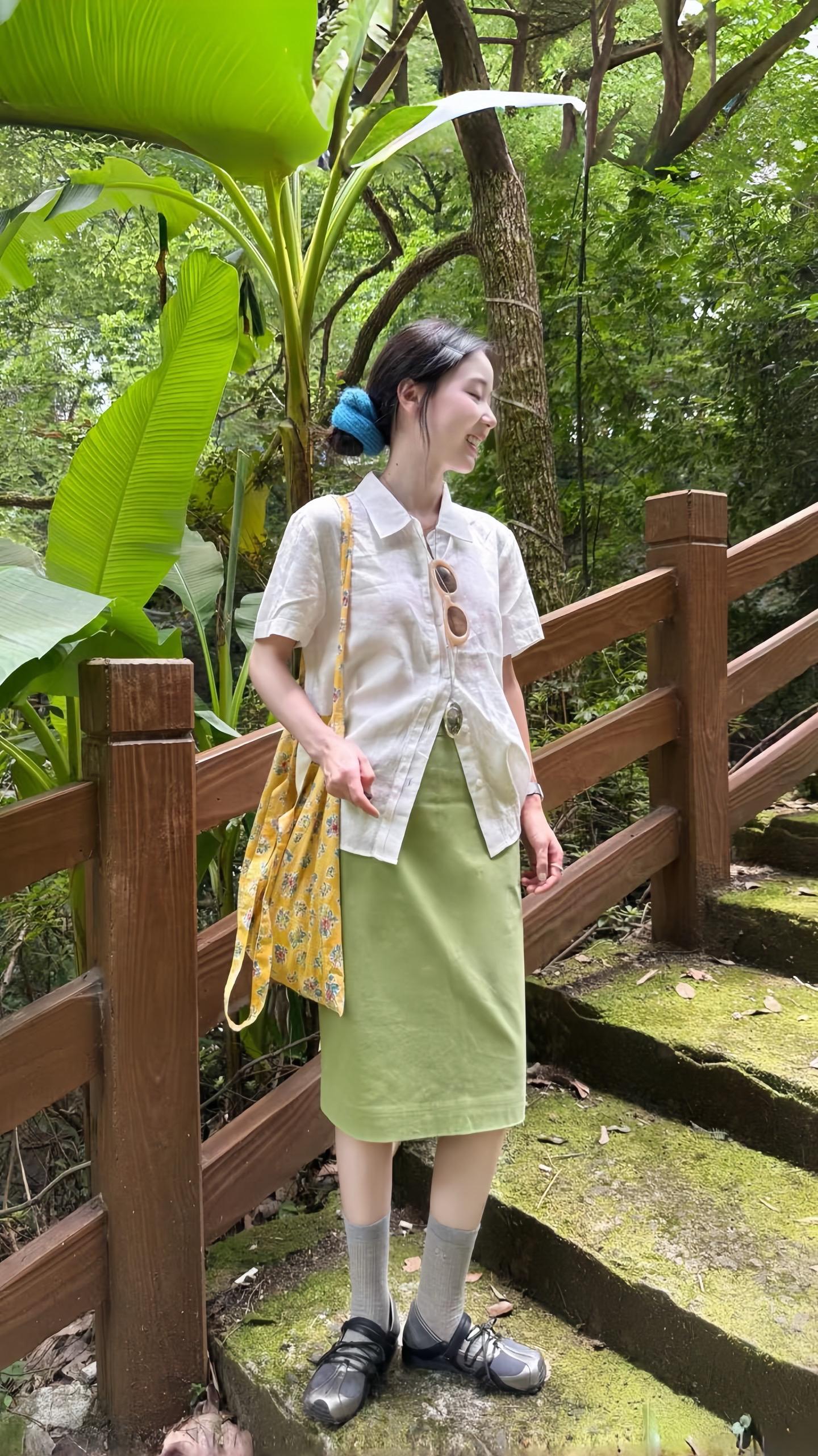 夏季穿搭 出游穿搭 今日穿搭 小众设计感 时髦穿搭