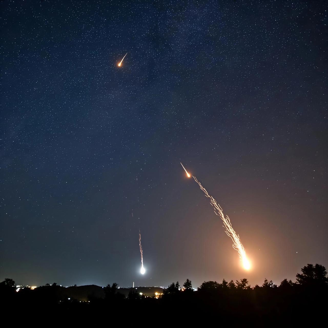 🔥【山东夜空惊现不明飞行物！两声巨响如雷震，真相到底是什么？】就在昨晚（9