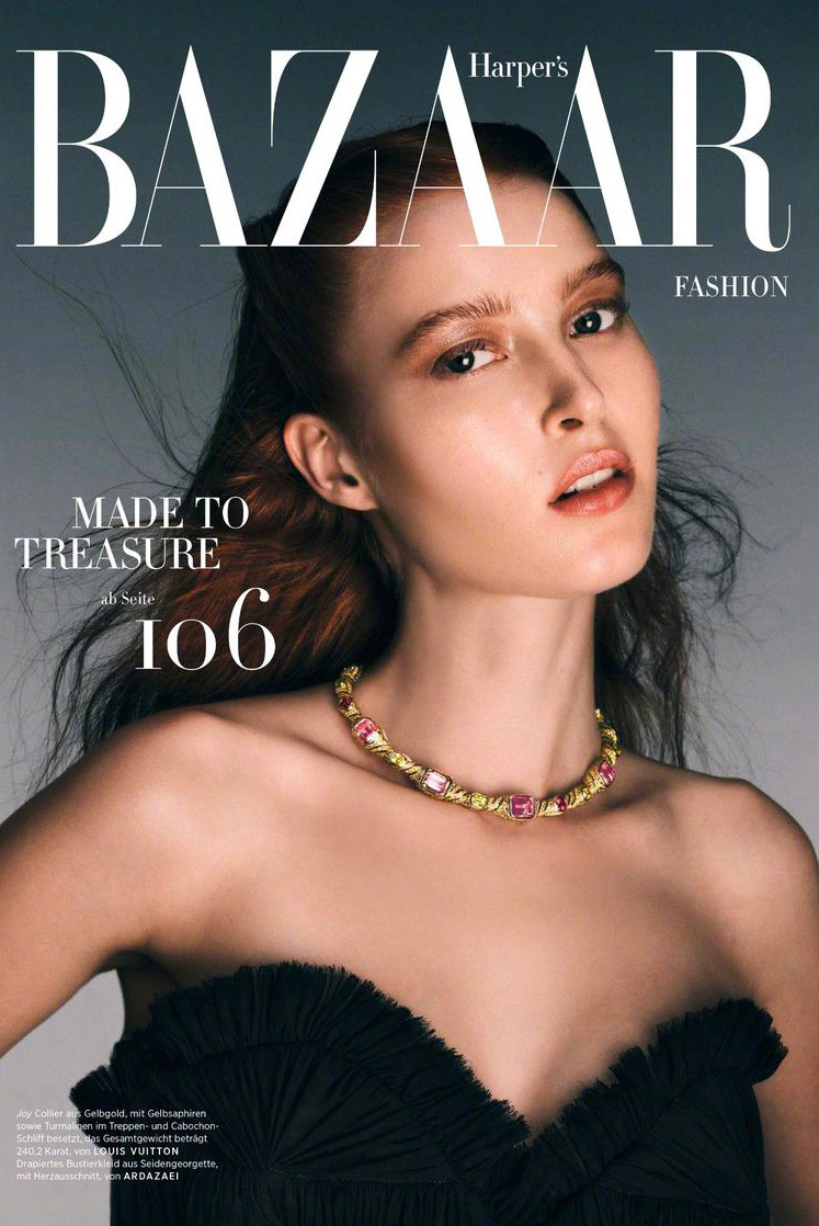 Harper'sBazaarGermany德国版时尚芭莎十二月刊，高定礼服
