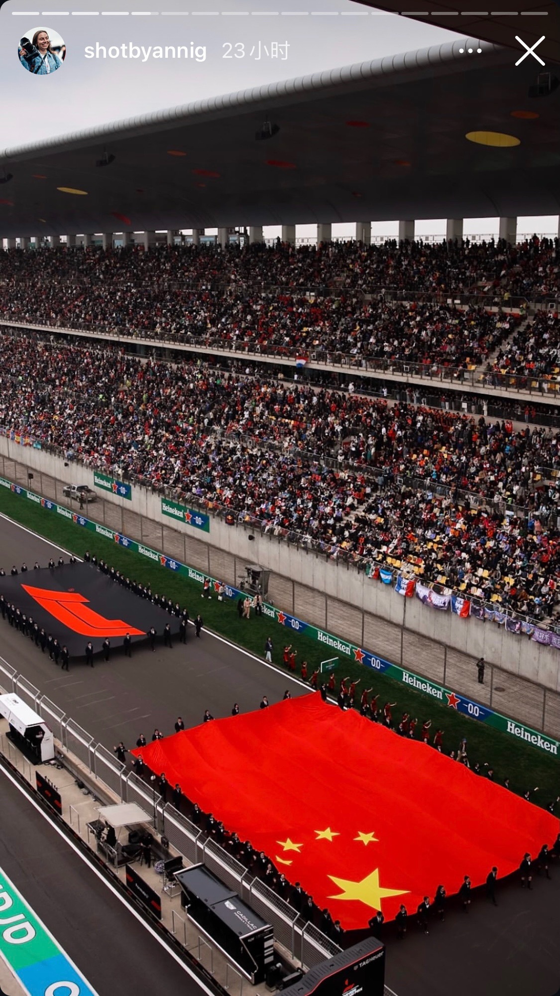 很震撼的一张🇨🇳F1中国大奖赛