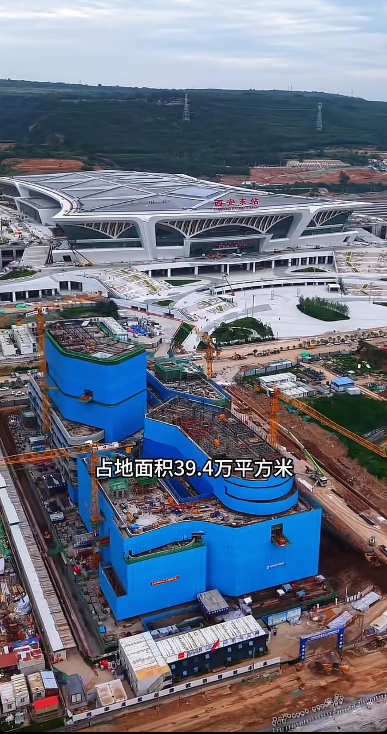 西安东站一经开通，其规模便能跻身全国前十，未来有望成为全国第二，仅次于重庆东站。