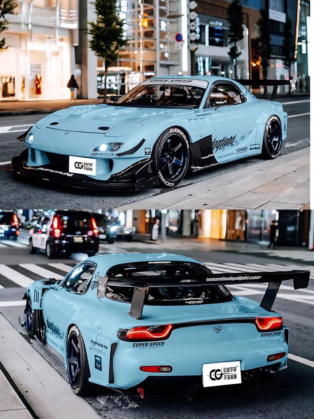 马自达RX7！这才是真正的JDM！豪车超跑​​​