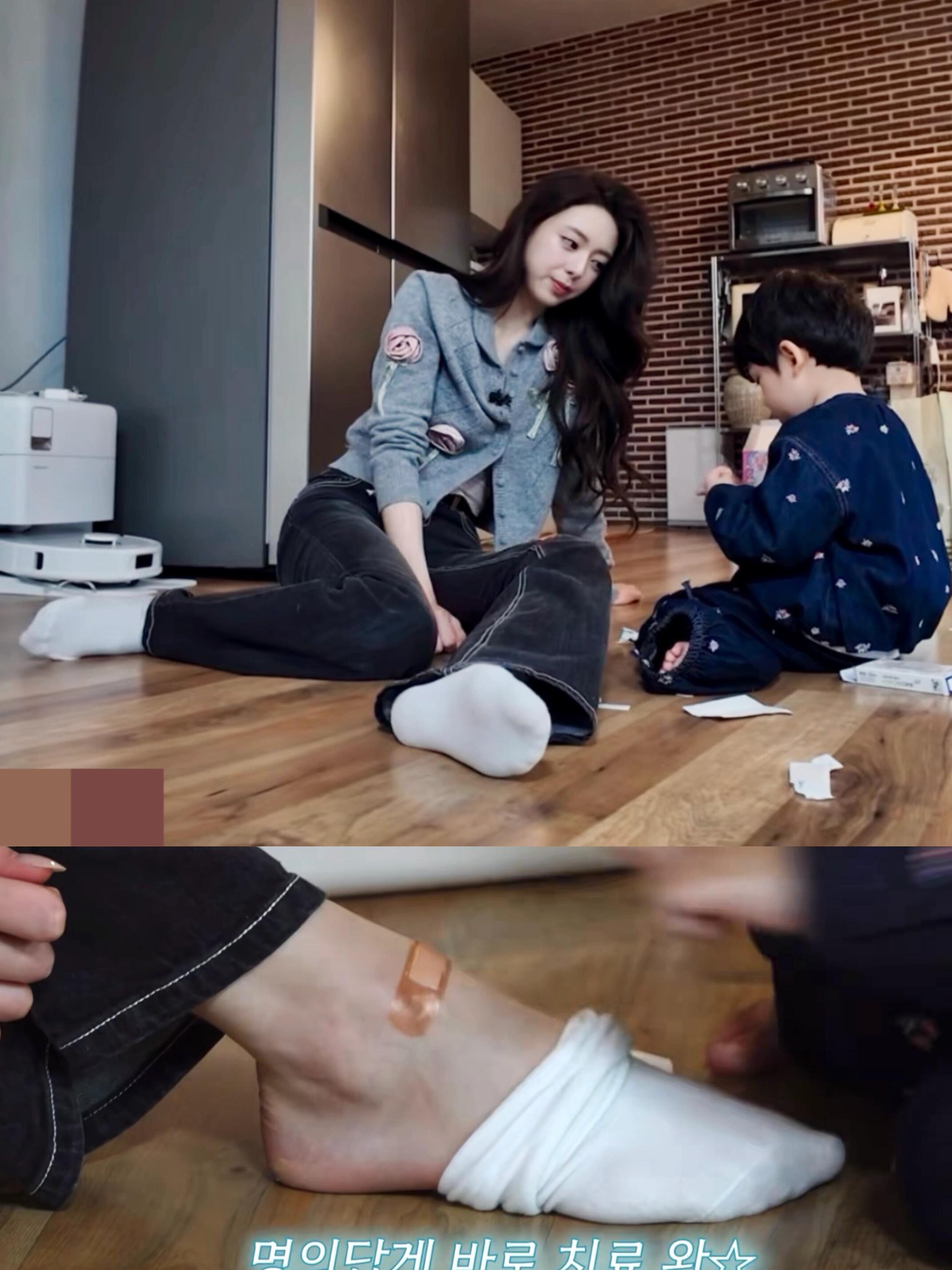 申有娜x自家宝贝的温馨时刻