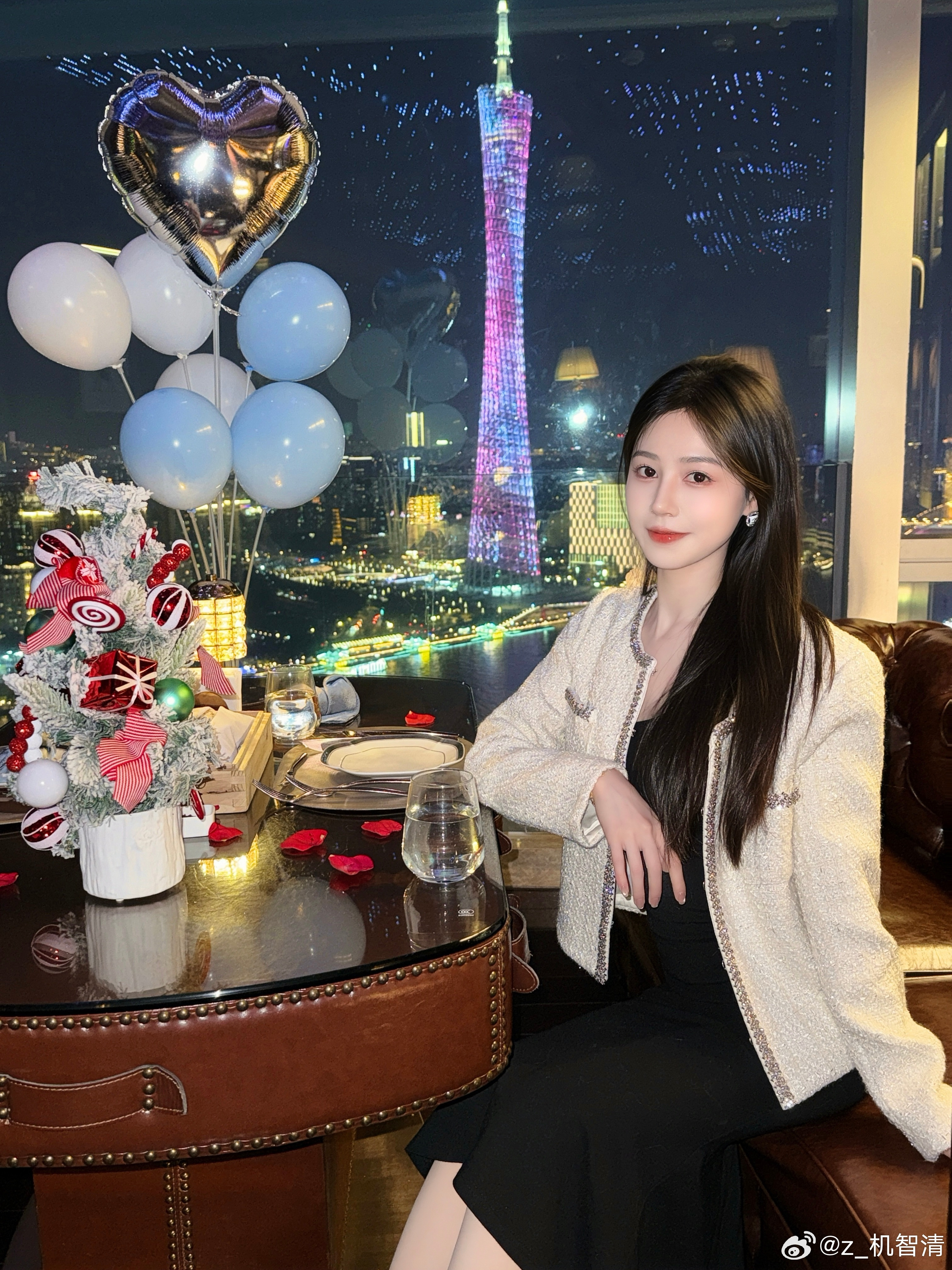 看看珠江夜景广州塔广州·广州塔