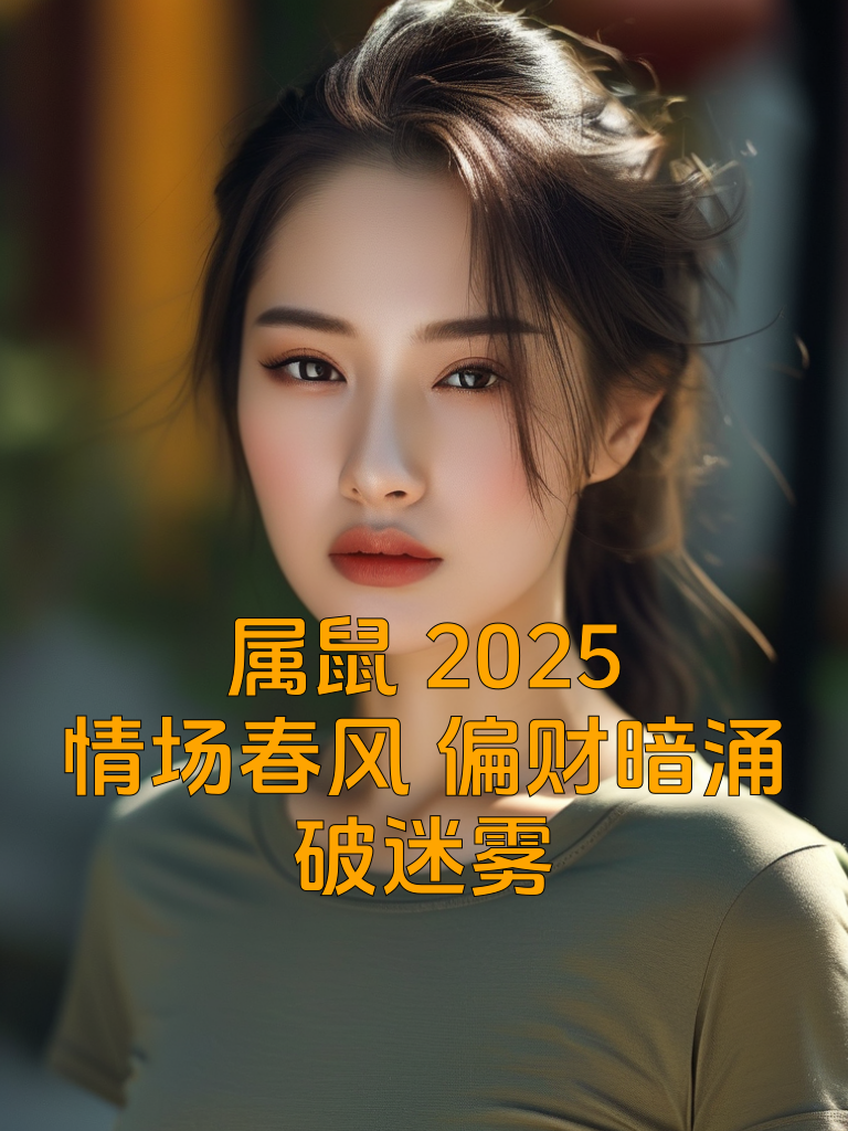 属鼠2025：情场春风，偏财暗涌破迷雾