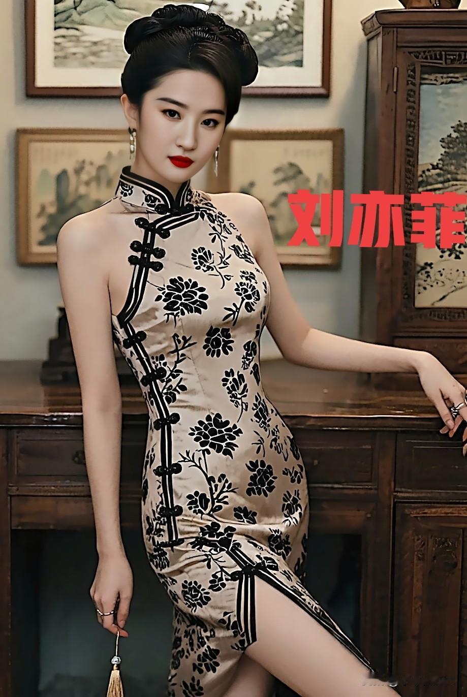 刘亦菲旗袍造型惊艳绝伦气质优雅性感妩媚让人眼前一亮女明星气质女明星刘亦菲