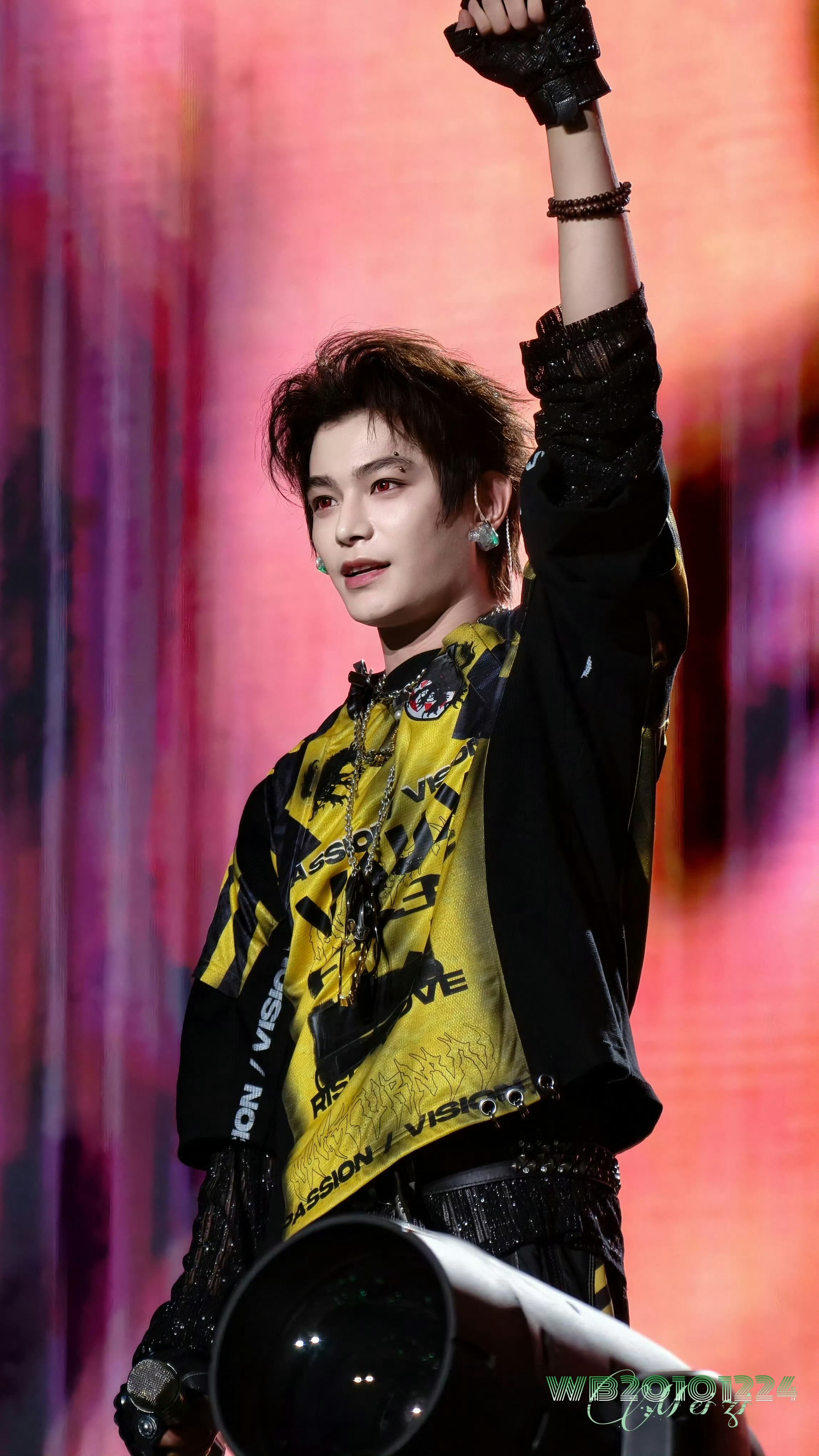 啊啊啊啊丁禹兮在音乐节帅得离谱啊这个眉钉好火热吧，站姐好会拍！！小丁就应该一直站