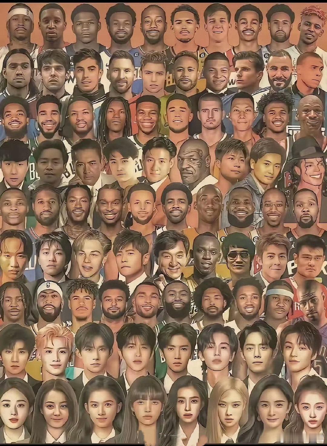 实话实说，众多明星当中你第一眼认出的是谁……？我第一眼认出的是成龙[吐舌头眯眼睛笑][大笑][吐舌头