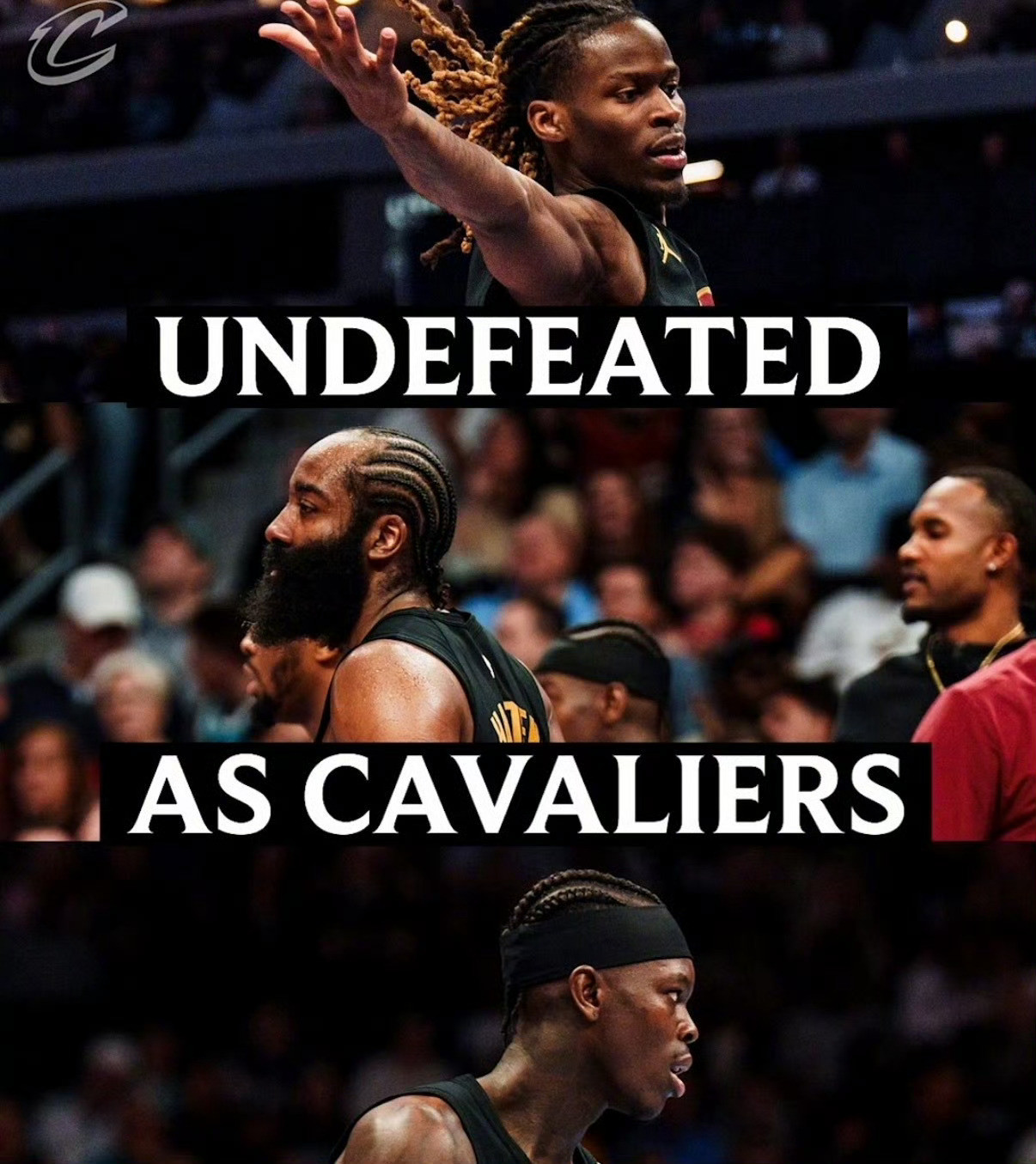 骑士克利夫兰骑士哈登作为一名骑士，还没输过