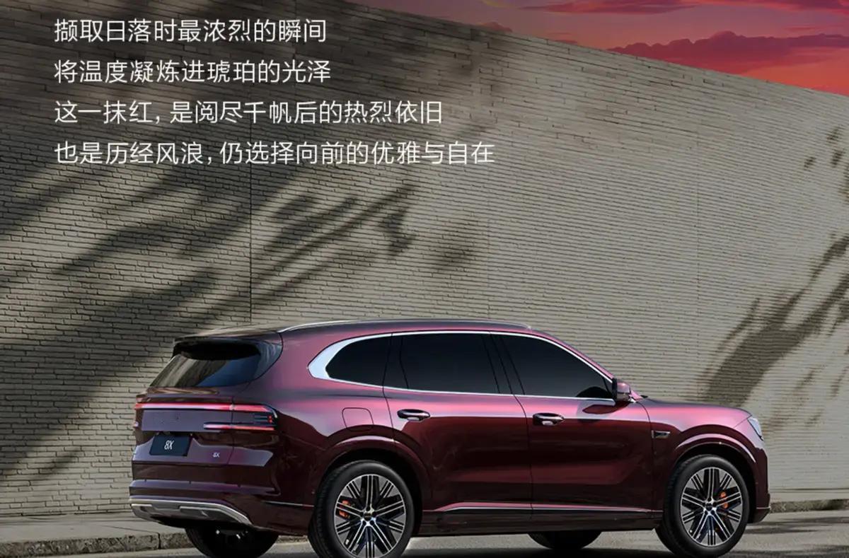 极氪8X正式外观亮相了，超5米长的中大型SUV直接把视觉冲击拉满，车头...