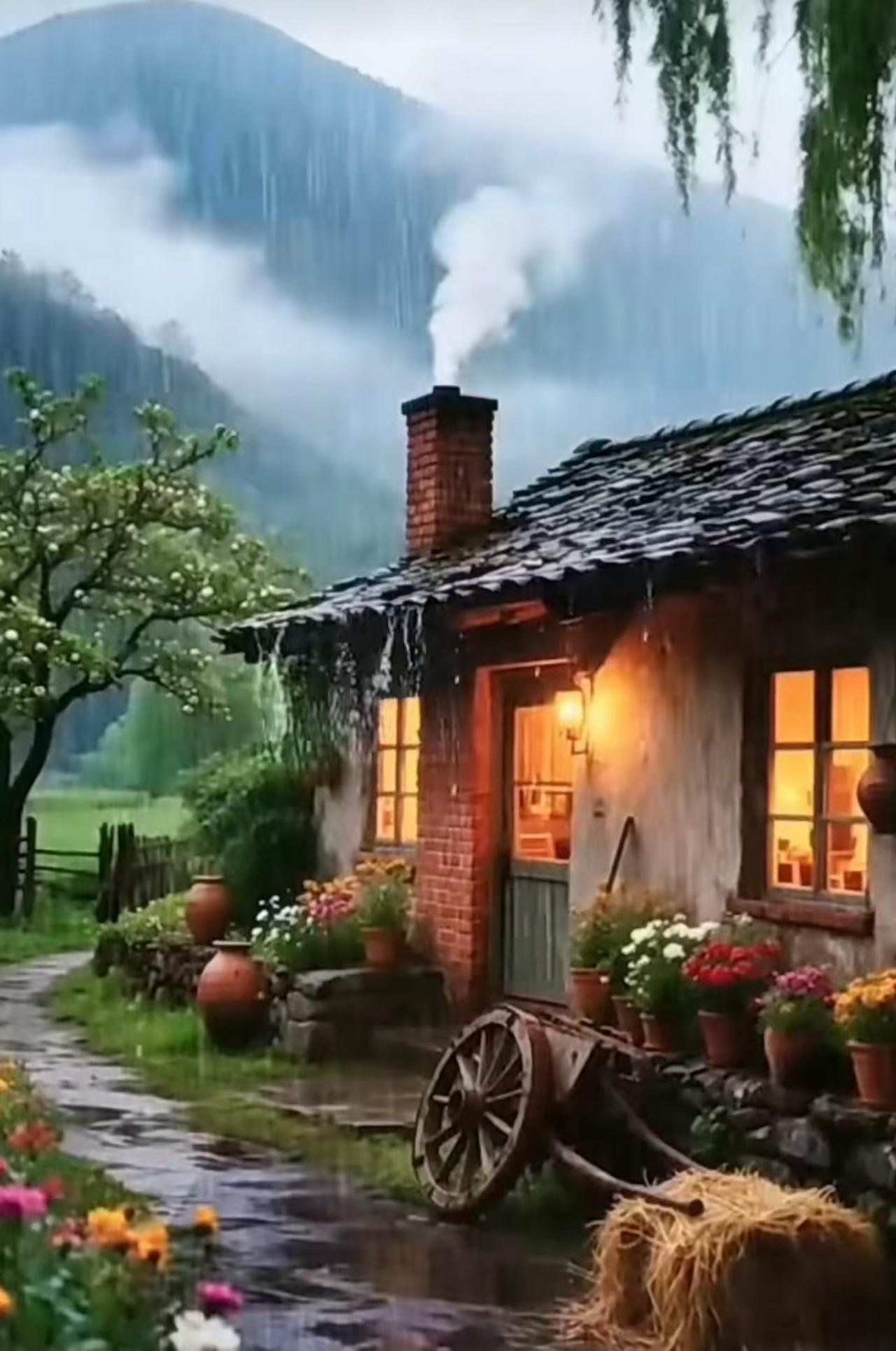 夜去天亮又一天，送去問候暖心間，言語不多情意在，一句早安勝萬言。早安吉祥