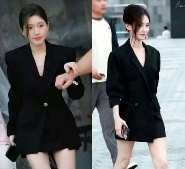李一桐新剧造型被指抄袭赵露思赵露思《许我耀眼》里的造型确实非常多，李一桐新剧也
