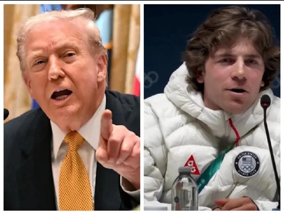 昨晚，特朗普在“真相社交”发文:“美国奥运滑雪运动员赫斯是个彻头彻尾的失败者，他