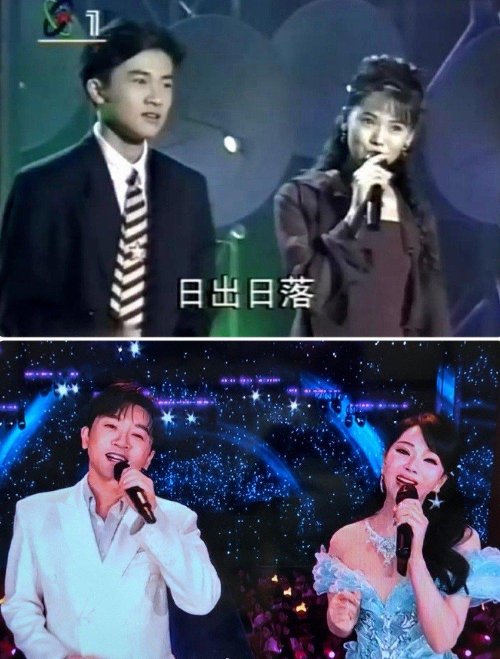 苏有朋伊能静春晚同框，110岁像偷喝了时光暂停水？今年春晚最有梗的画面，