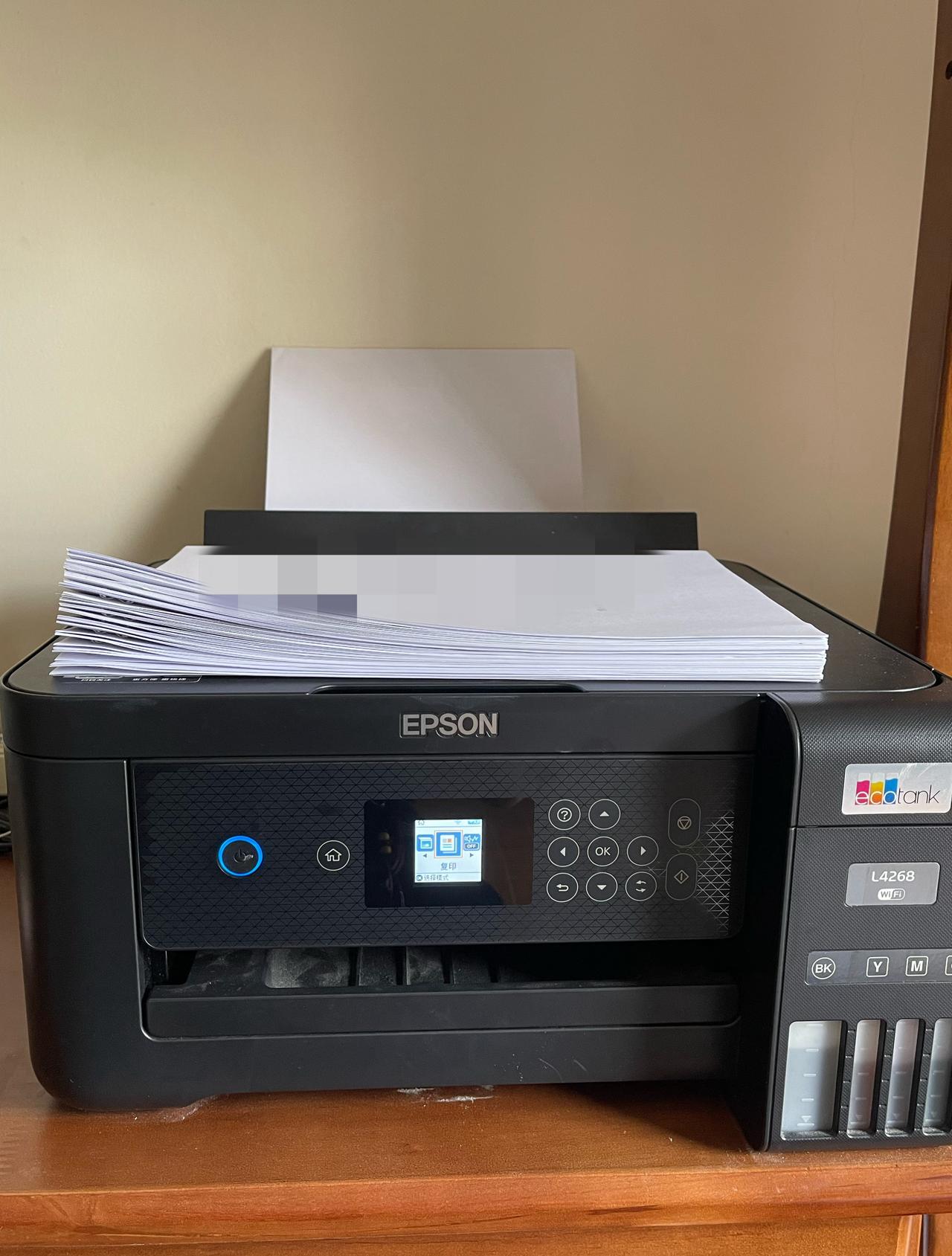 感谢我的打印机，今天又辛苦啦！🖨️单位配置的电脑配置太低，严重影响工作效率