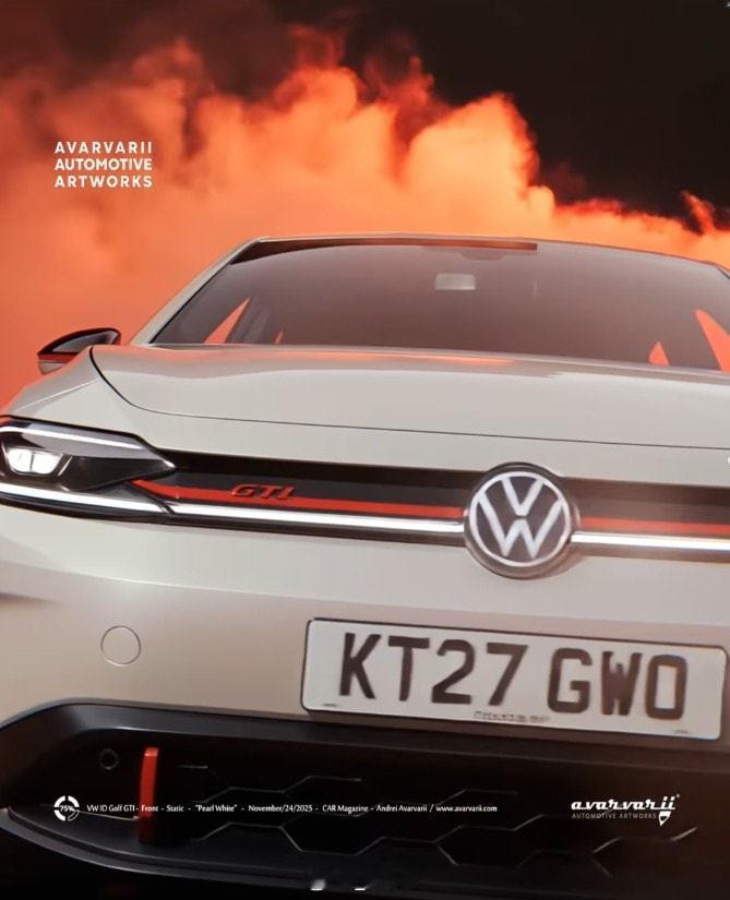 大众ID.GolfGTI渲染图【新车渲染】大众ID.GolfGTI渲染图，