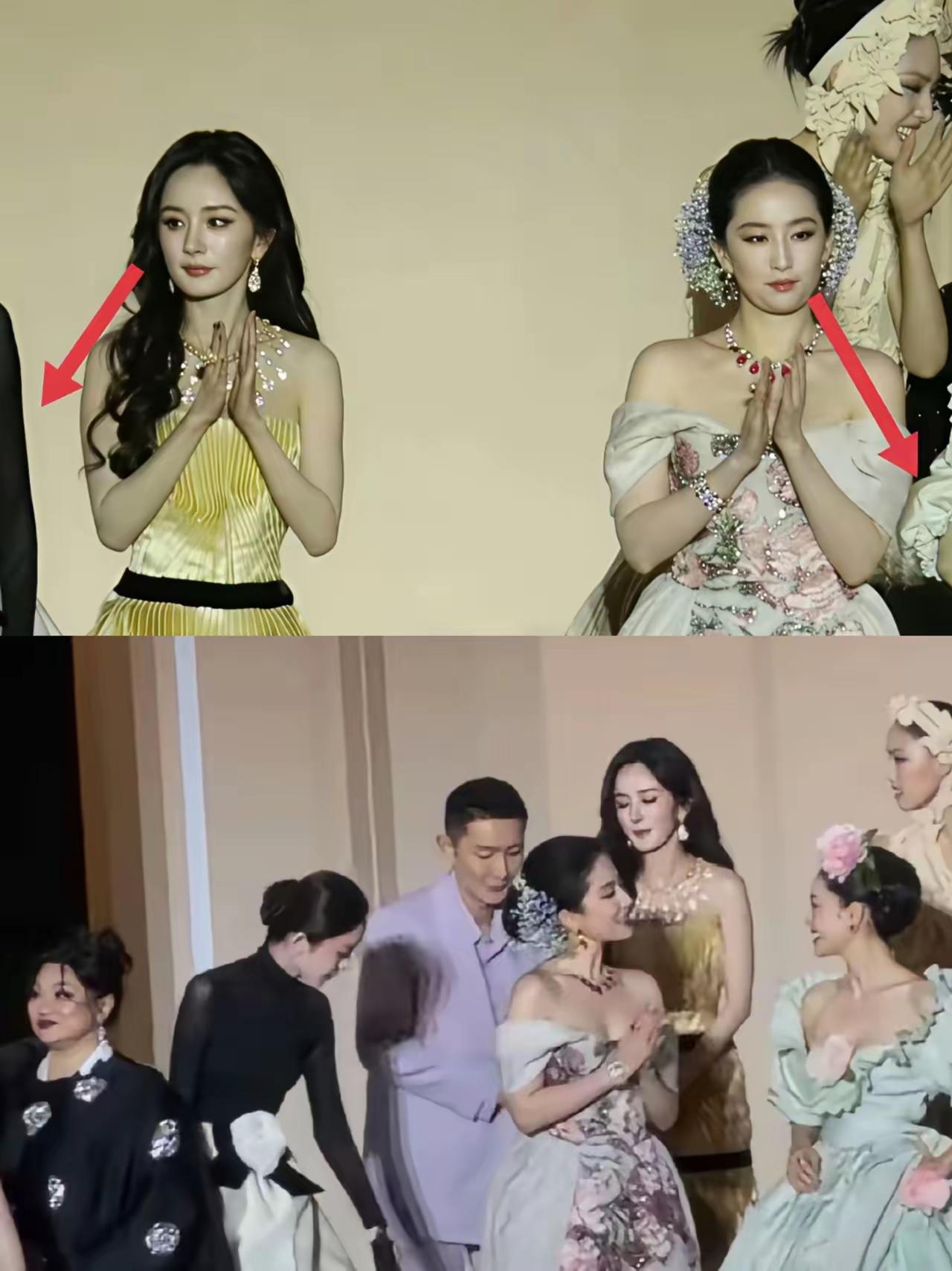 宝格丽20周年庆典!最精彩的不是明星们展示珠宝的环节,而是杨幂跟神仙姐姐