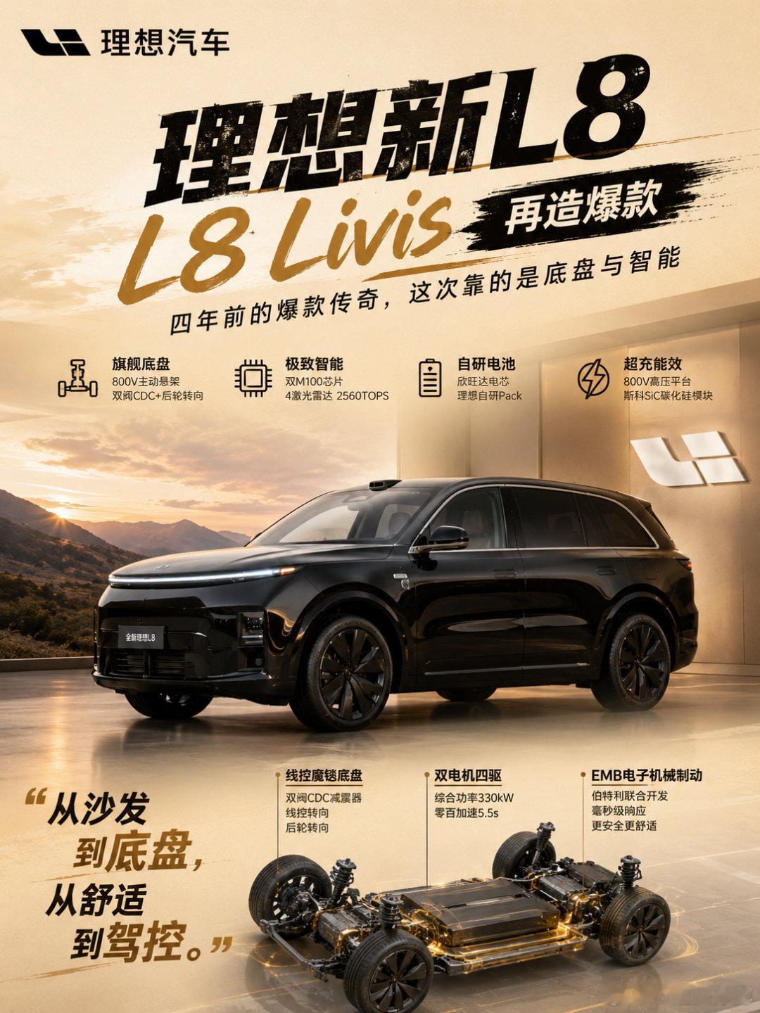 理想新L8今晚上市：四年前的那记爆款，理想想再复刻一次，但这次靠的不是冰箱、彩电